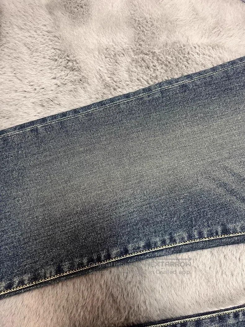 Saint Laurent Paris Saint Laurent Paris Deep Blue Single Knee Slash Destroyed Size US 32 / EU 48 - 6 Thumbnail