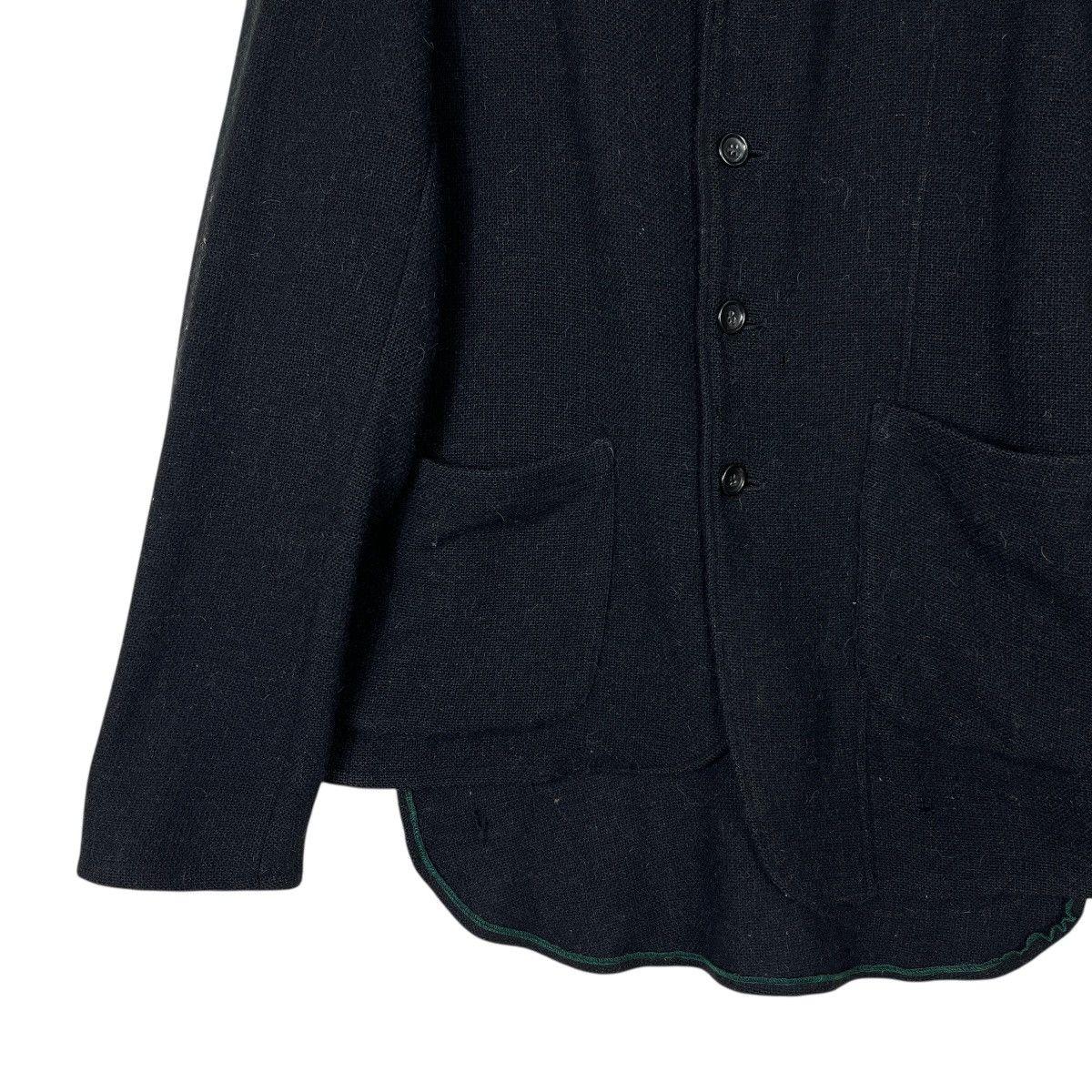 Japanese Brand Vintage MilkBoy Milk Boy Wool Layered Jacket made In Japan Size US L / EU 52-54 / 3 - 6 Thumbnail