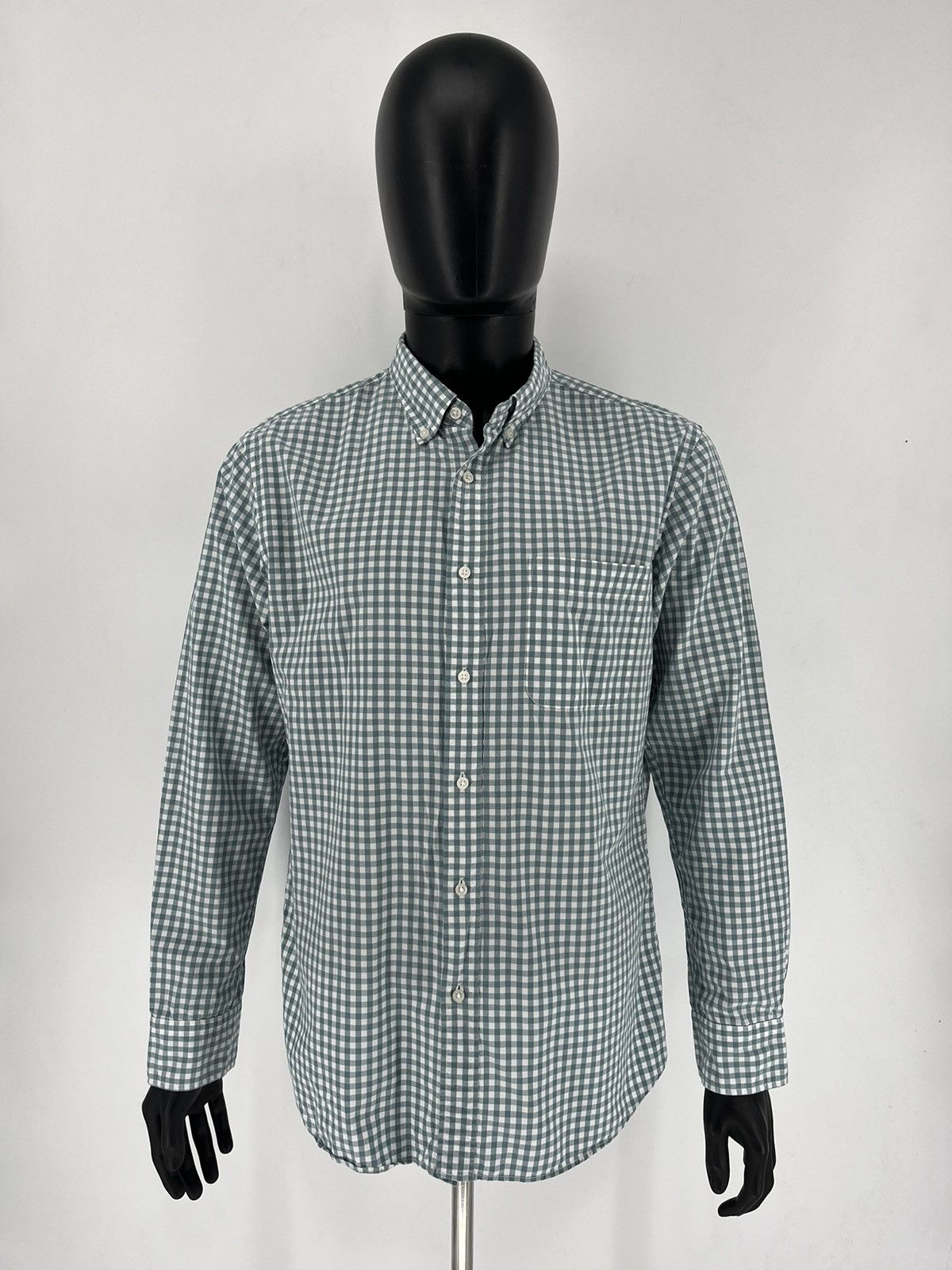 Uniqlo × Vintage Vintage Uniqlo Plaid Blake Cotton Flannel Streetwear Style Size US L / EU 52-54 / 3 - 2 Thumbnail