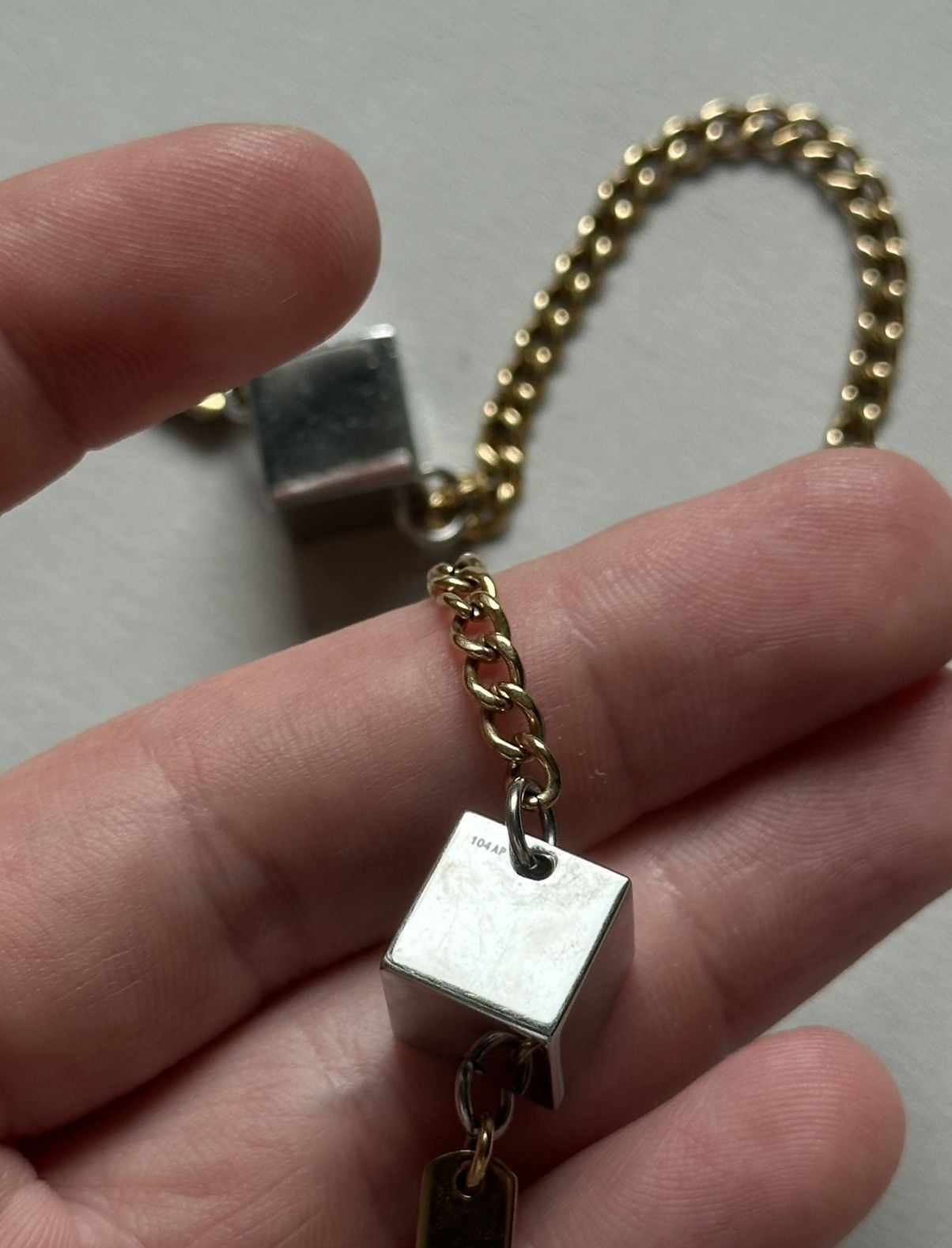 Dolce & Gabbana Dolce and Gabbana D&G jewels 00’s silver/gold steel necklace Size ONE SIZE - 5 Thumbnail