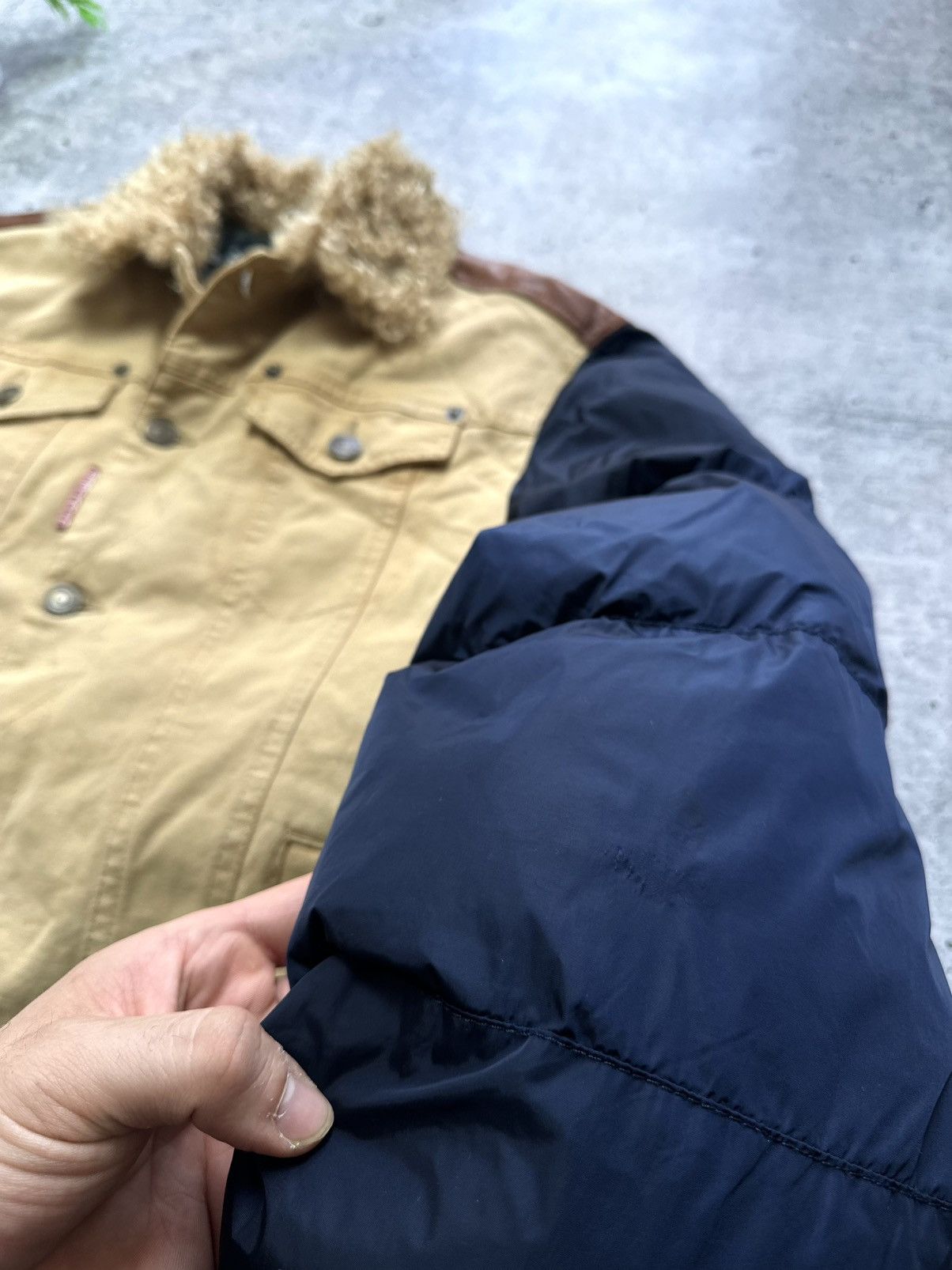 Dsquared2 Dsquared 2 Main Archive Check Colore Wool Down Puffer Jacket Size US M / EU 48-50 / 2 - 9 Thumbnail