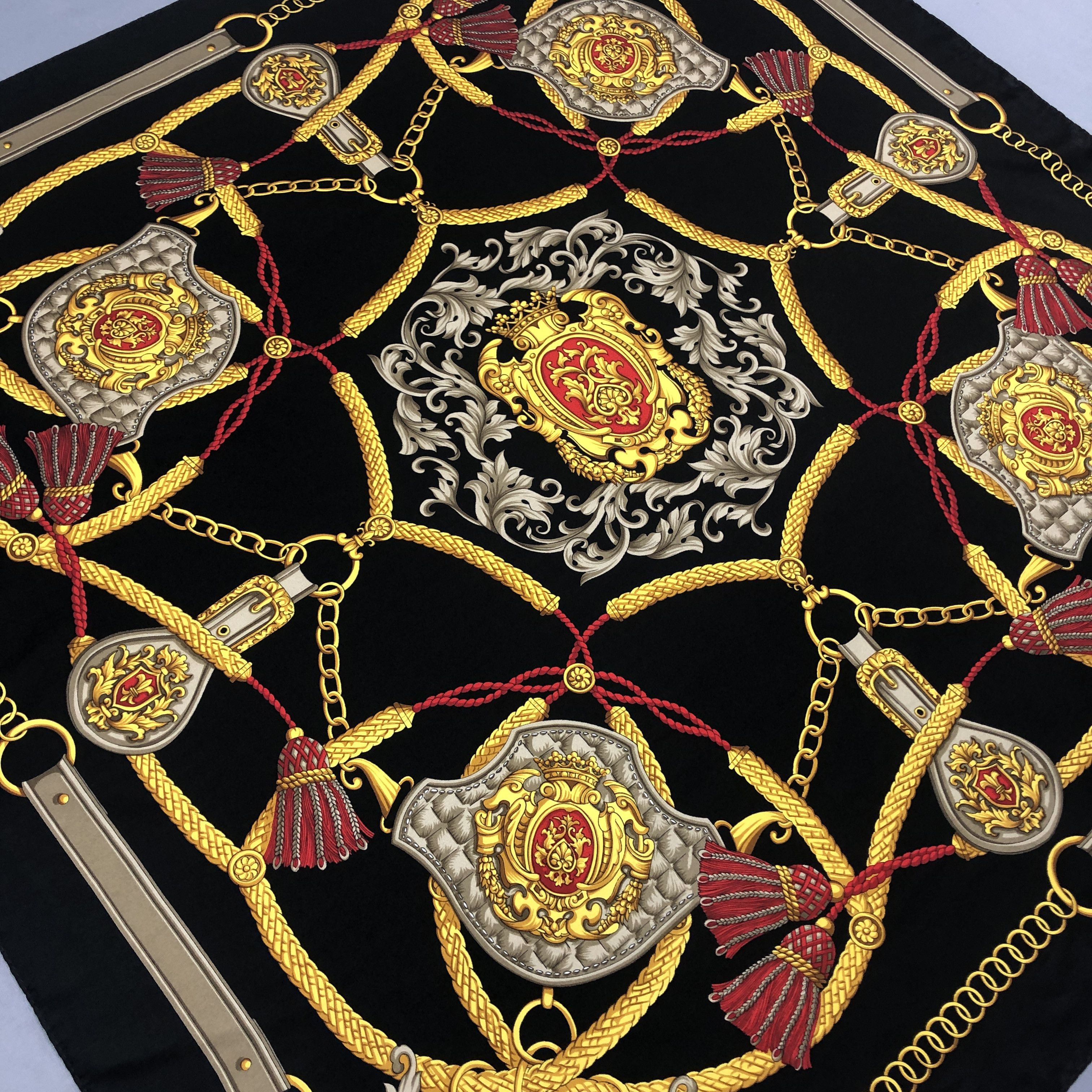 Designer × Vintage Vintage Estee Lauder SILK Scarf Twill Stole Wraps Scarves Size ONE SIZE - 4 Thumbnail
