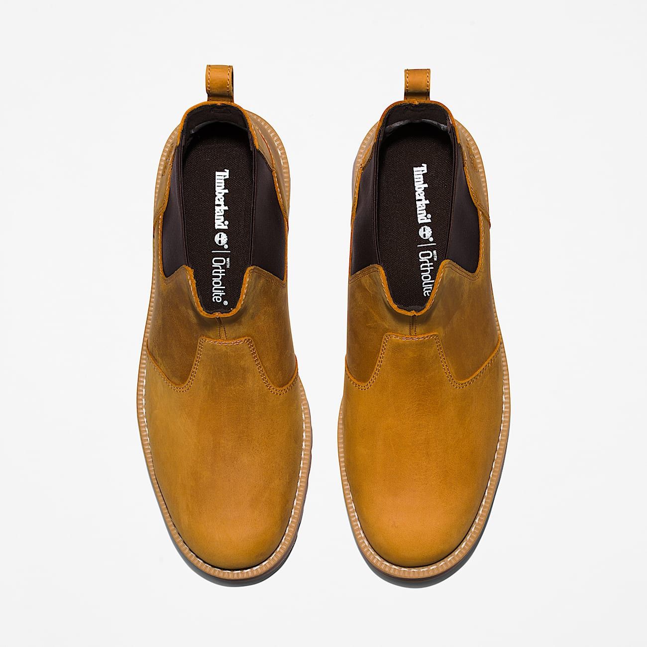 Timberland TIMBERLAND MEN'S 10 REDWOOD FALLS MID CHELSEA BOOT WHEAT NIB Size US 10 / EU 43 - 2 Thumbnail