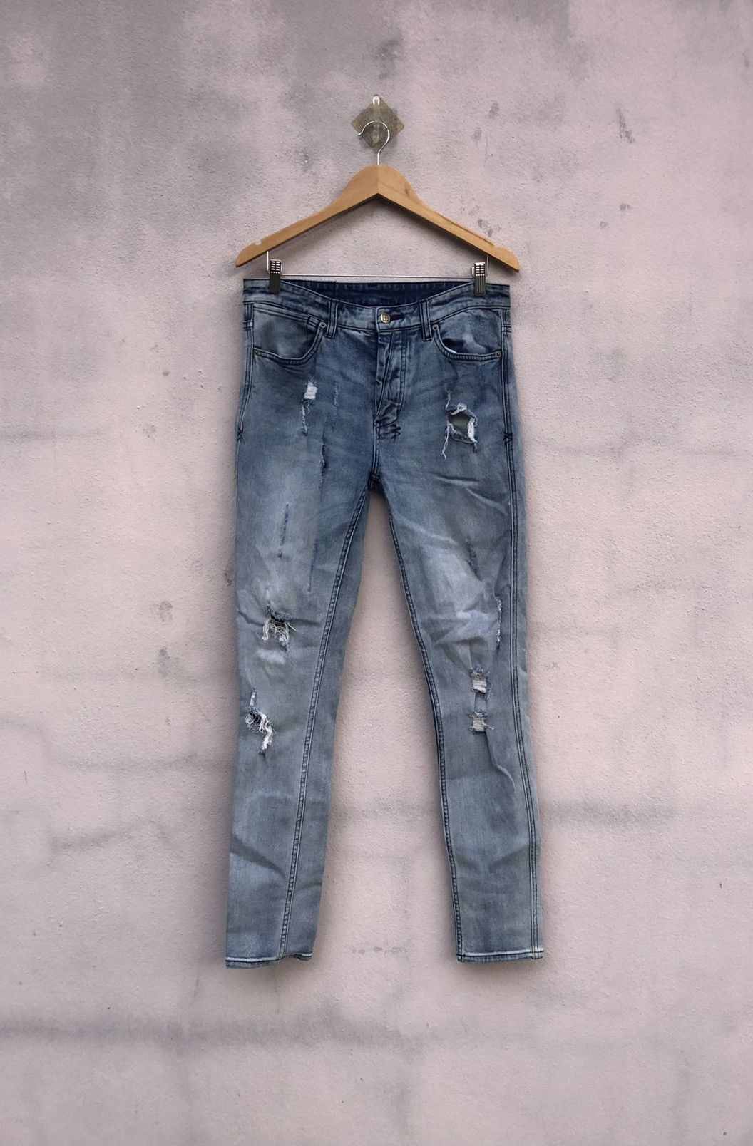 Ksubi Ksubi Distressed Jeans Size US 32 / EU 48 - 1 Thumbnail