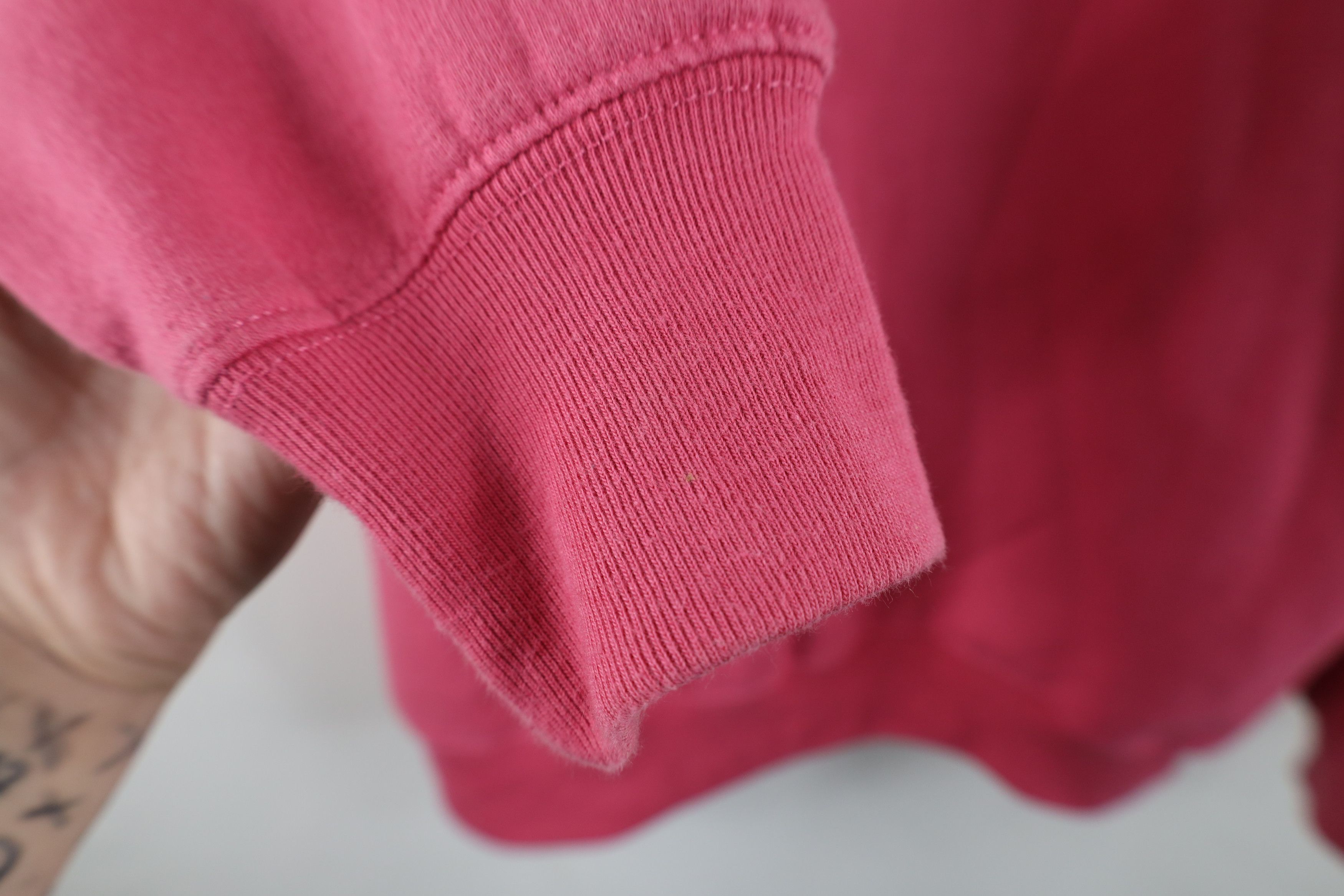 Vintage Vintage 90s Streetwear Snowflake Christmas Sweatshirt Pink Size M / US 6-8 / IT 42-44 - 8 Thumbnail