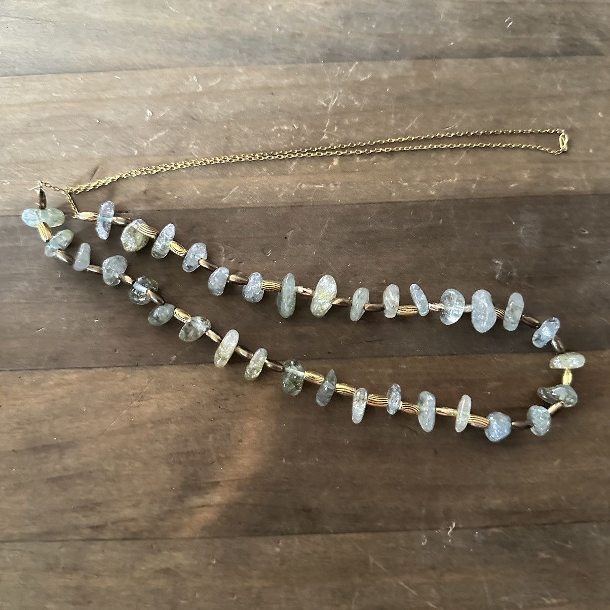 Vintage Vintage polished rock chip necklace Size ONE SIZE - 6 Thumbnail