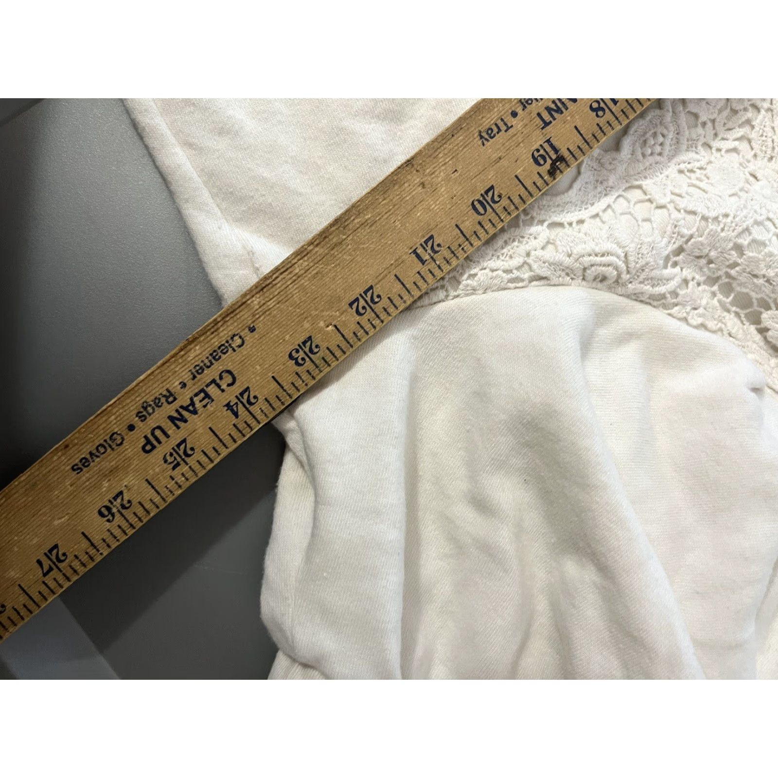 Express VINTAGE Express Women's Sweater Open-Knit Pullover Short Sleeve XL White Knit Clothing Size XL / US 12-14 / IT 48-50 - 5 Thumbnail