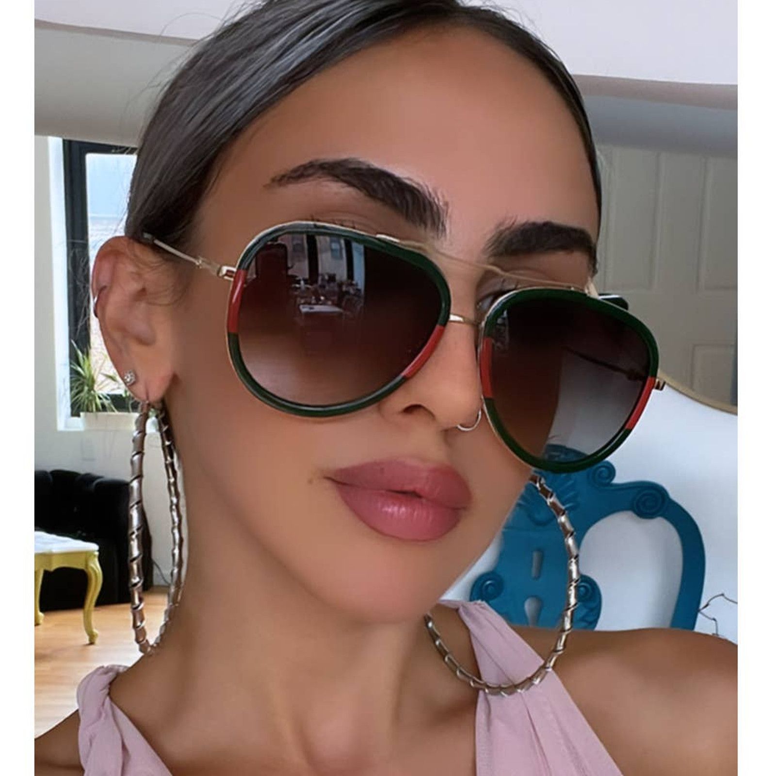 Gucci Gucci New GG0159SN 003 Aviator Sunglasses | Grailed