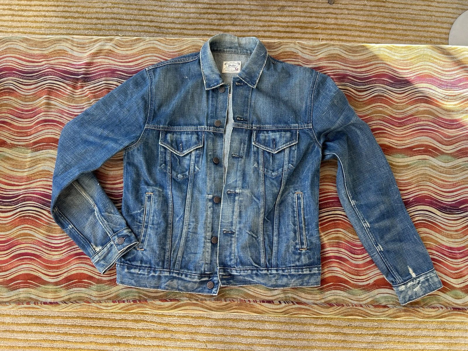 Polo Ralph Lauren Ralph Lauren Denim Trucker Jacket Size US M / EU 48-50 / 2 - 1 Thumbnail