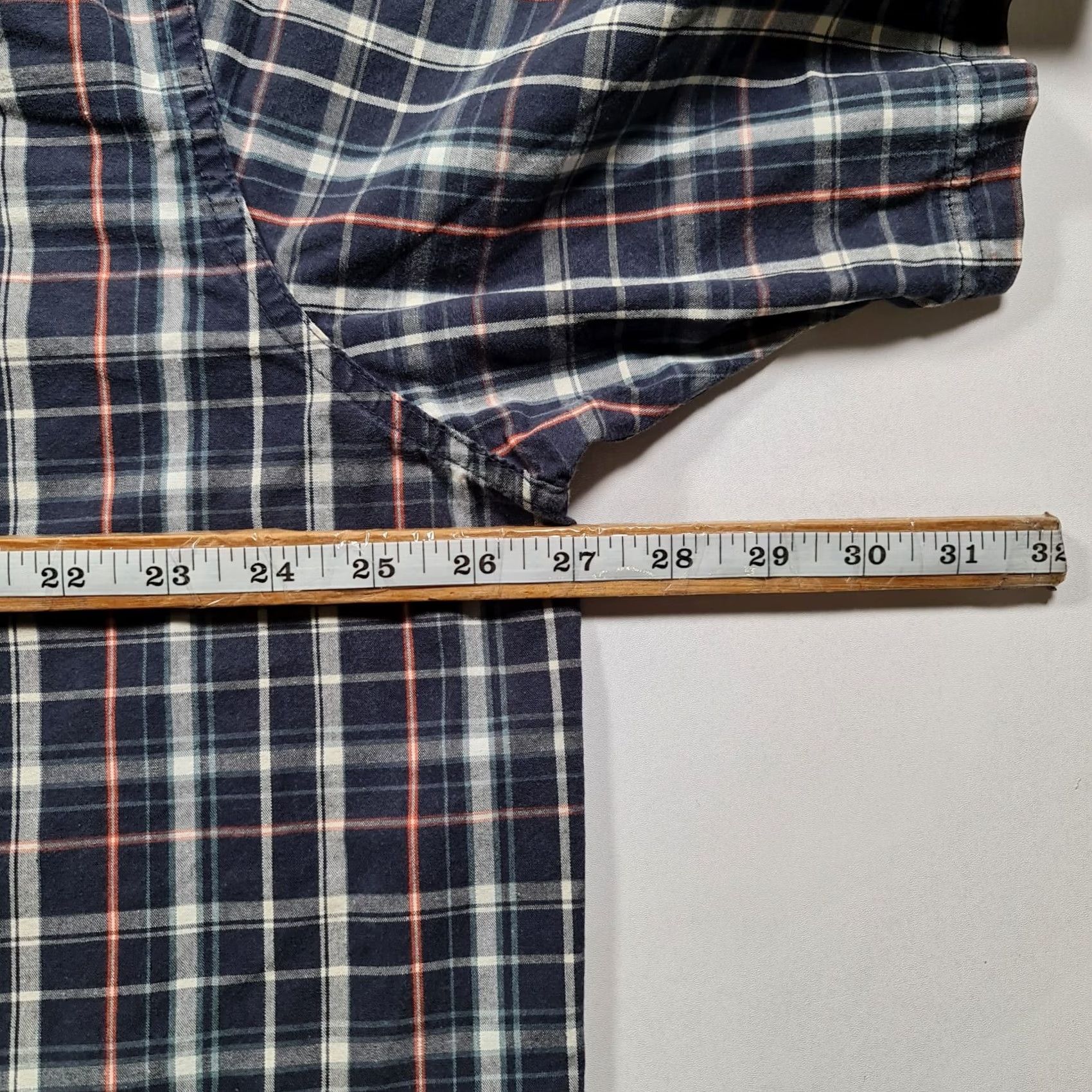 Wrangler VINTAGE Wrangler Mens Shirt Blue XL Check Short Sleeve Cotton Utility Button Up Size US XL / EU 56 / 4 - 6 Thumbnail