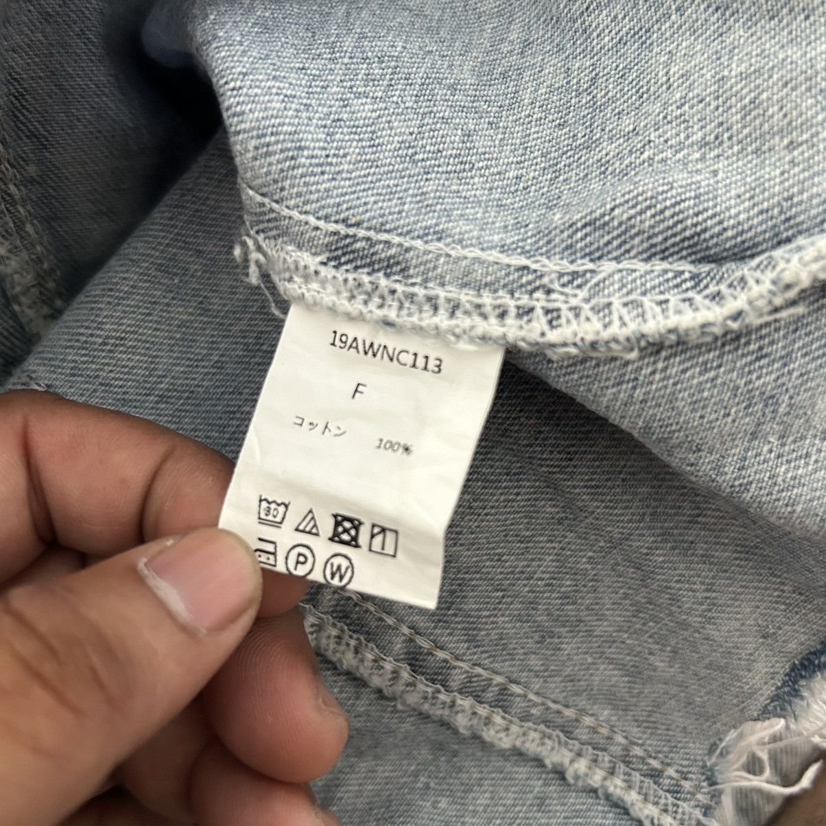 Vintage Vintage Narcissus Crop Top Distressed Denim Jacket Size L / US 10 / IT 46 - 12 Thumbnail