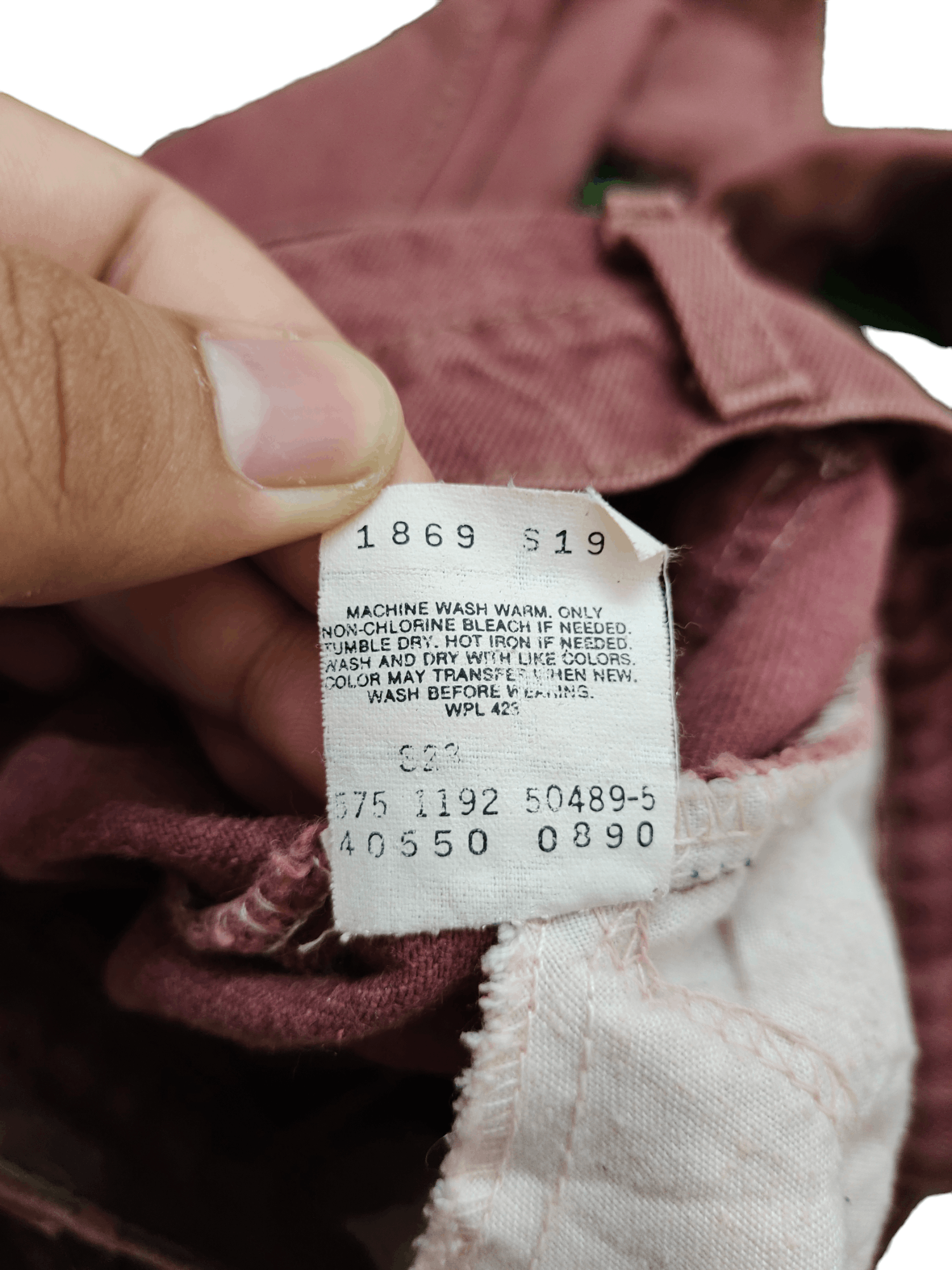 Levi's Vintage 90s Levis 550 Orange Tag Made In Usa Denim Jeans Size US 33 - 20 Thumbnail