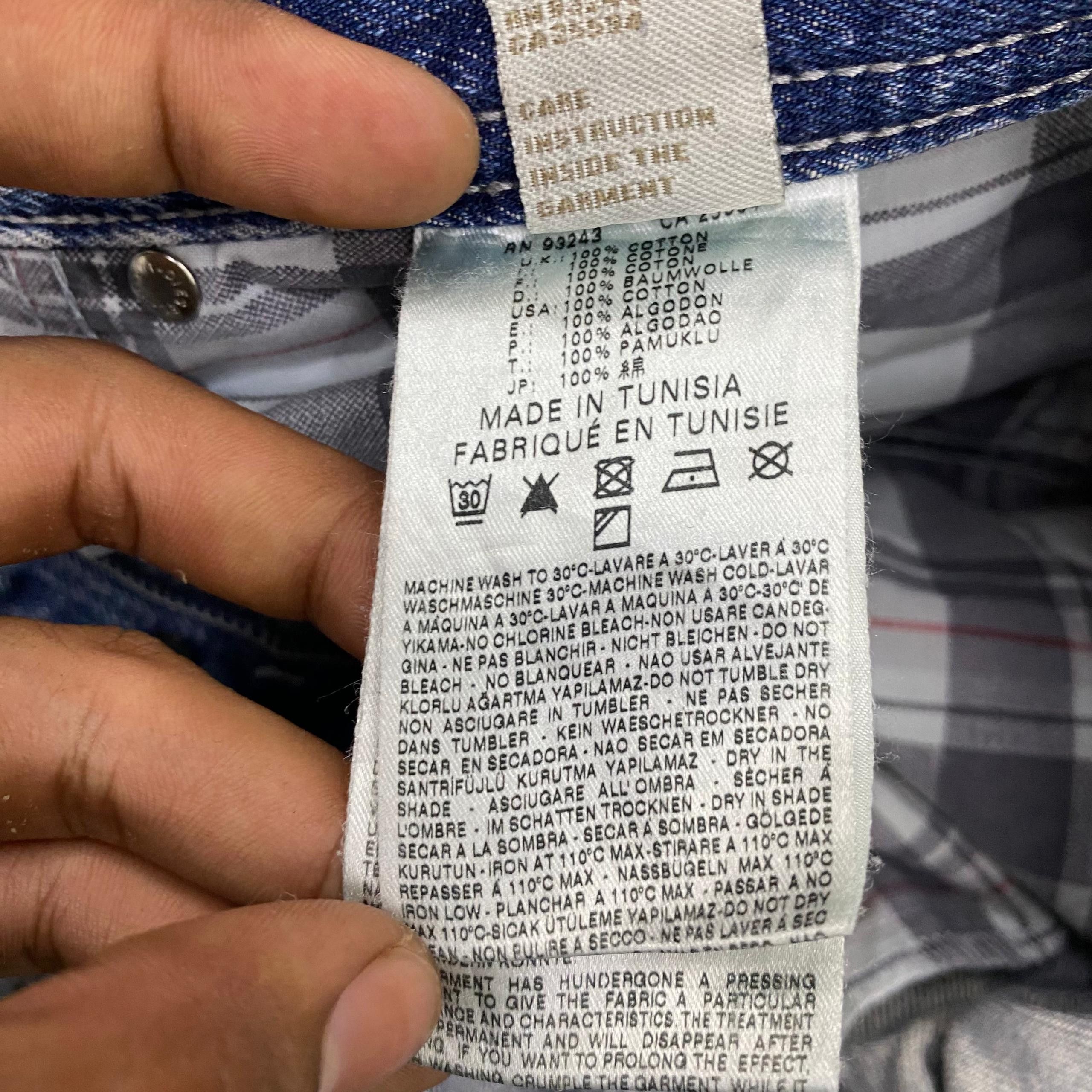 If Six Was Nine 💥Best Offer💥Vintage Diesel Industry Distressed Denim Size US 34 / EU 50 - 17 Thumbnail