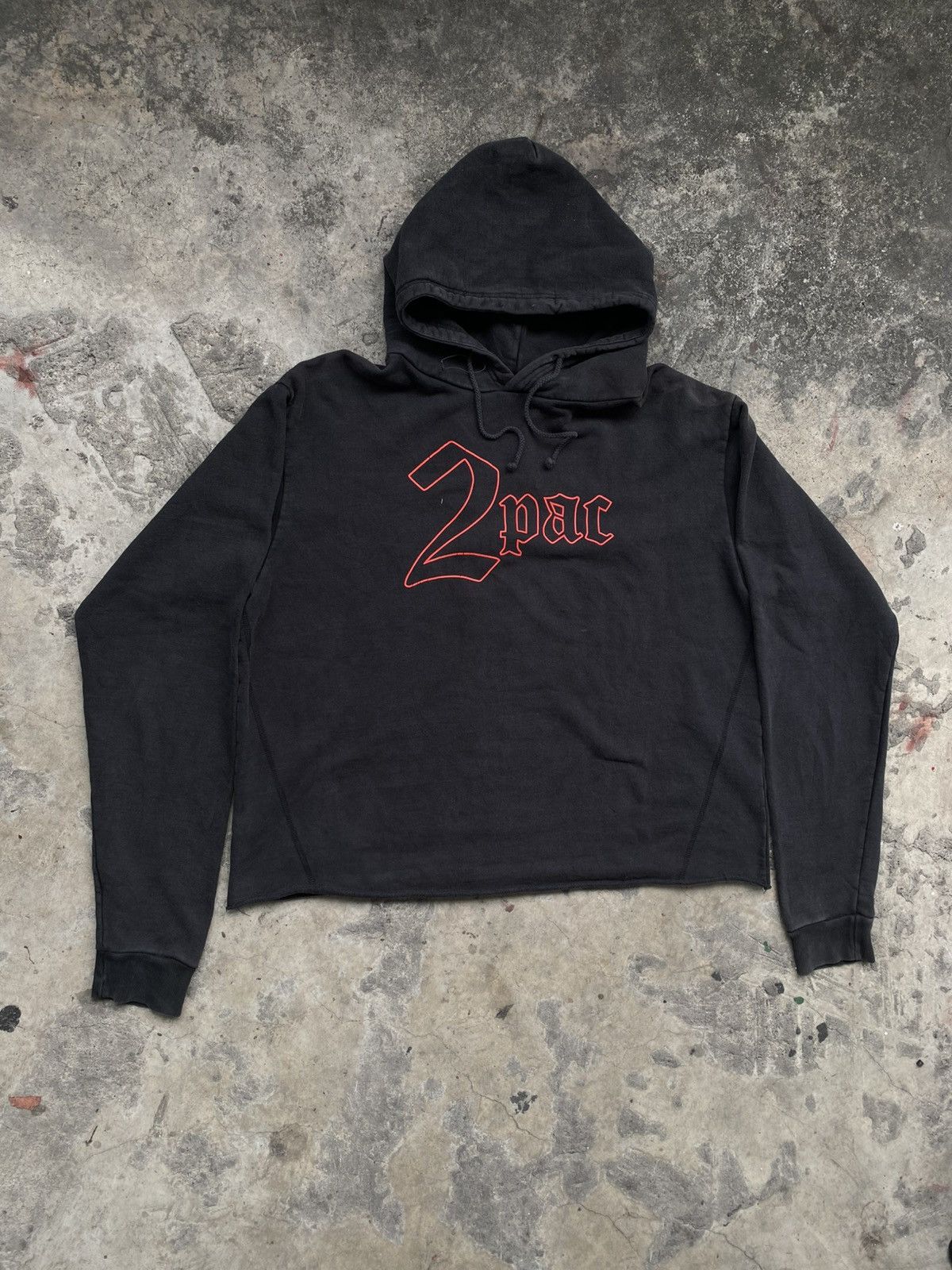 Vintage vlone x 2pac hoodie Size US XL / EU 56 / 4 - 1 Thumbnail