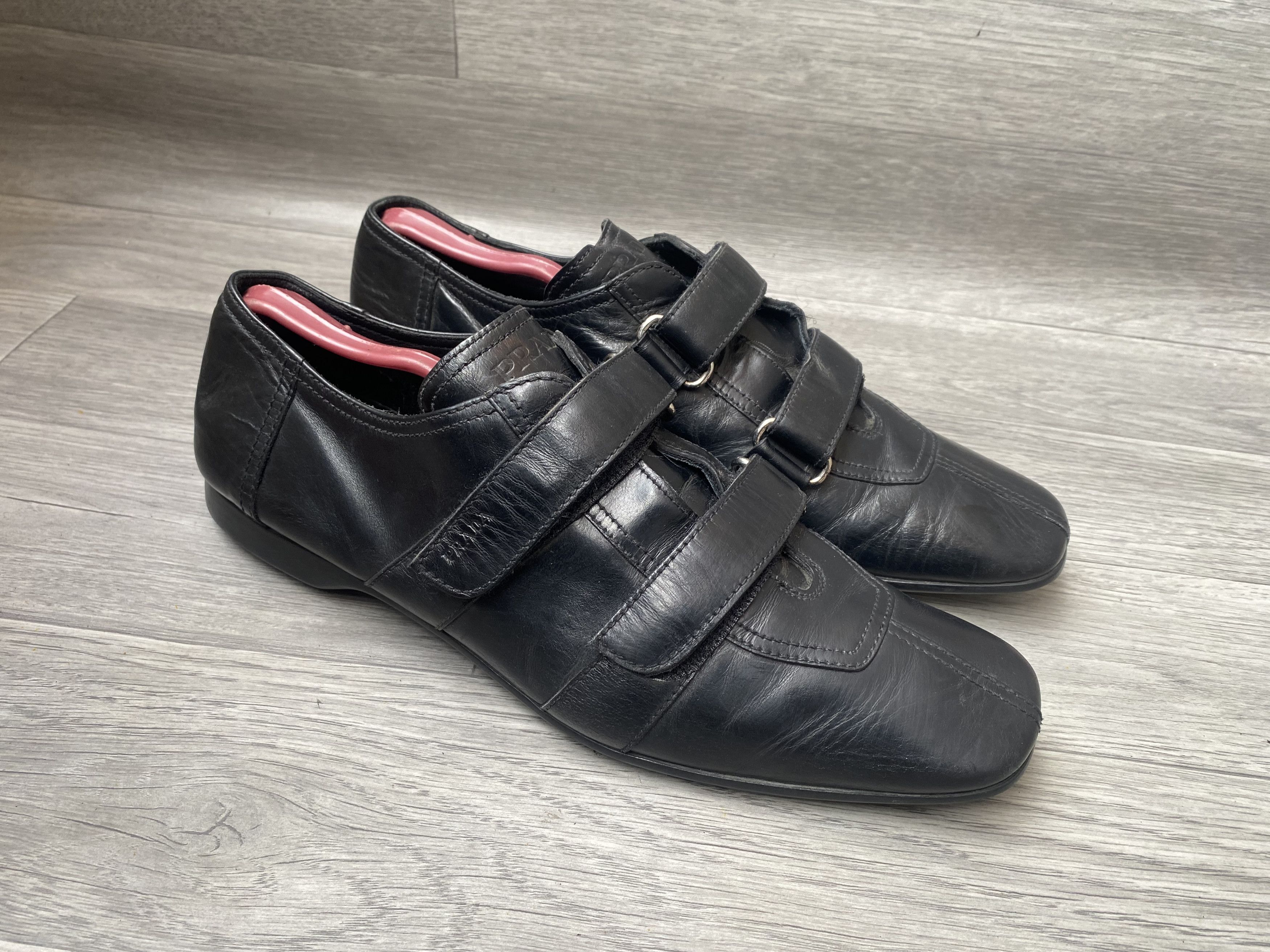 Prada Prada sport strappy leather sneakers sz uk7 Size US 8 / EU 41 - 8 Thumbnail