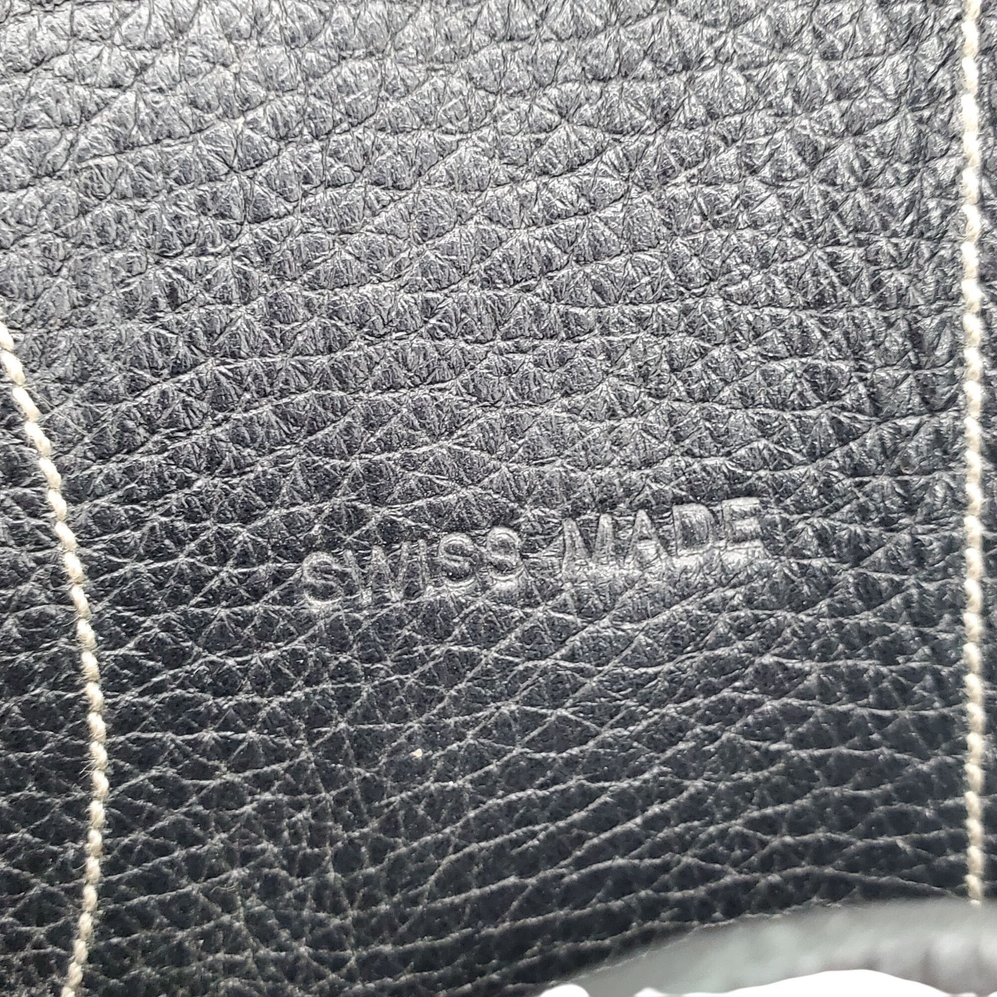 Bally Bally Switzerland Callan Men's size 12 Black Pebble Leather Size US 12 / EU 45 - 11 Thumbnail