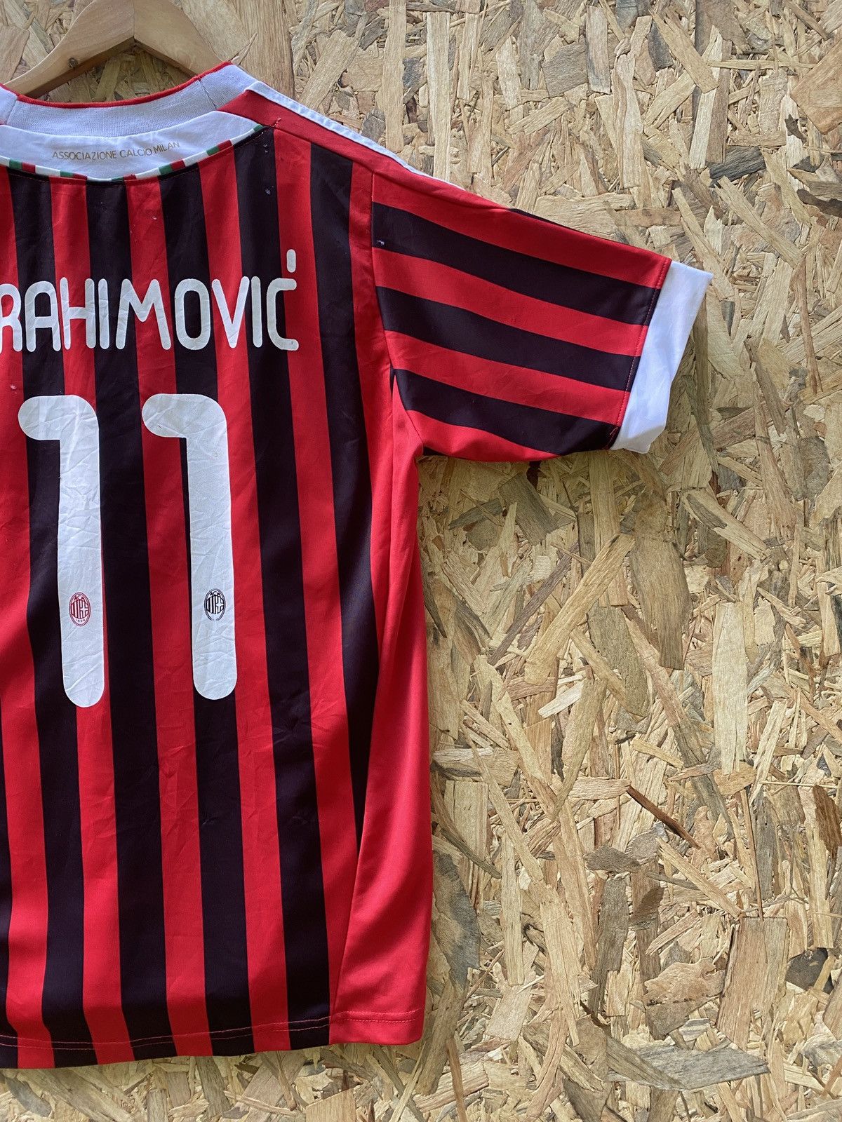 Adidas × Vintage Vintage a.c milan jersey Size US M / EU 48-50 / 2 - 12 Thumbnail