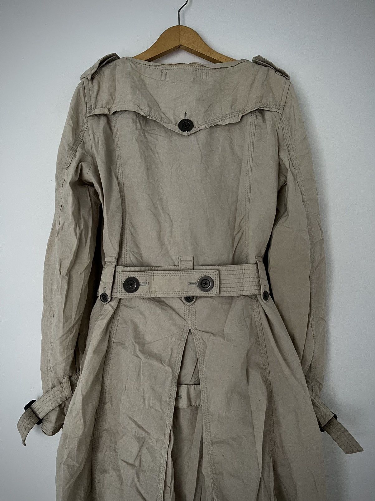5351 POUR LES HOMMES 2000s 5351 Pour Les Femmes Asymmetric Napoleon Parka Jacket Size US M / EU 48-50 / 2 - 7 Thumbnail