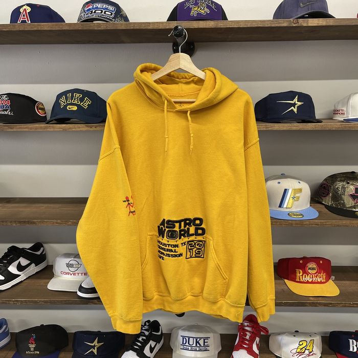 Astroworld discount hoodie yellow