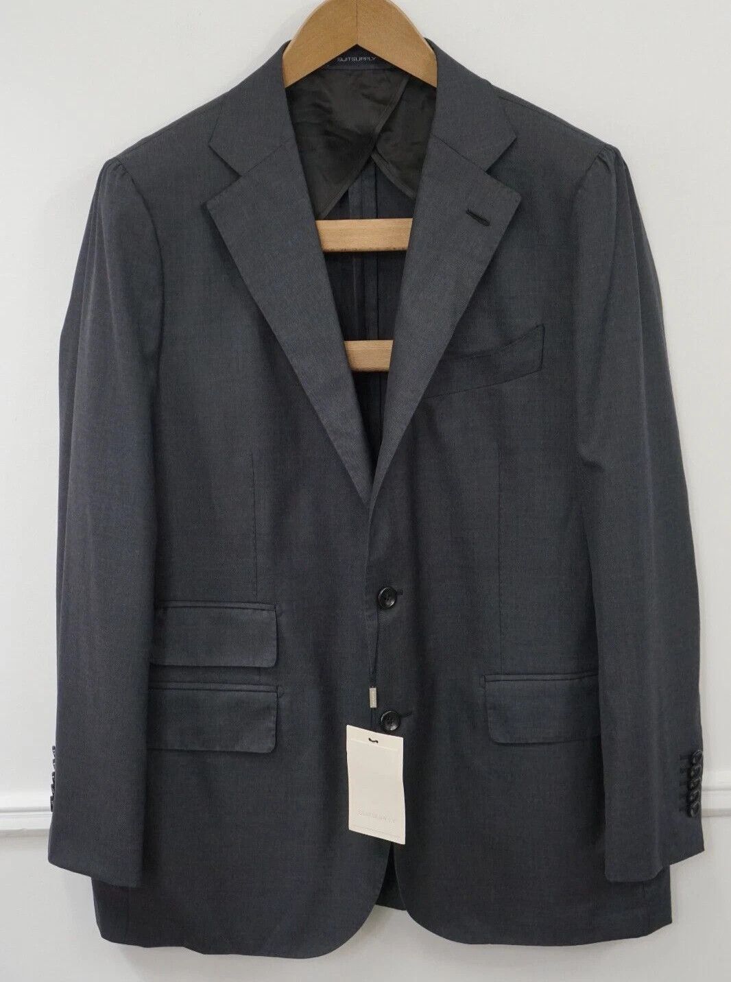 Suitsupply Men Suitsupply Blazer La Spalla Ariston Luxury Fabrics US46 Size 46R - 1 Thumbnail