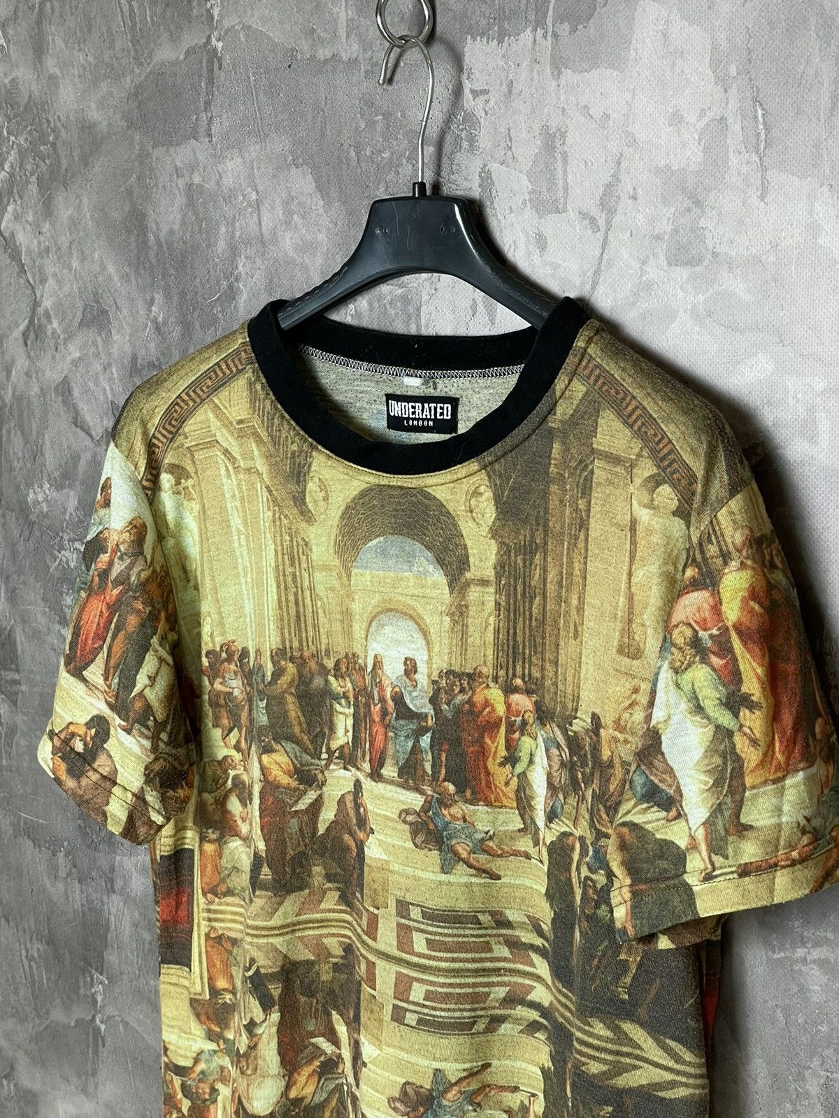 Hypebeast × Underated Underated Streetwear Graphic Y2K Printed Renaissance Art Tee Size US M / EU 48-50 / 2 - 8 Thumbnail