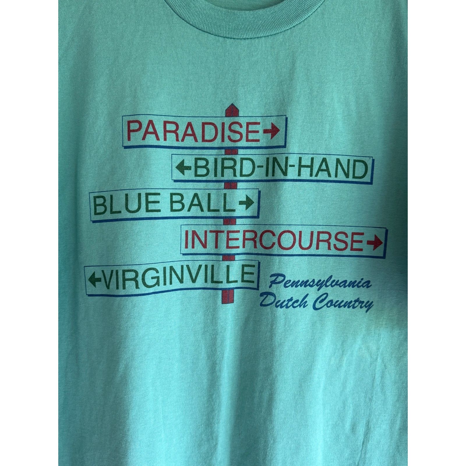 Jerzees Vintage Dutch Country Paradise Tee XL USA Made Size US XL / EU 56 / 4 - 2 Thumbnail