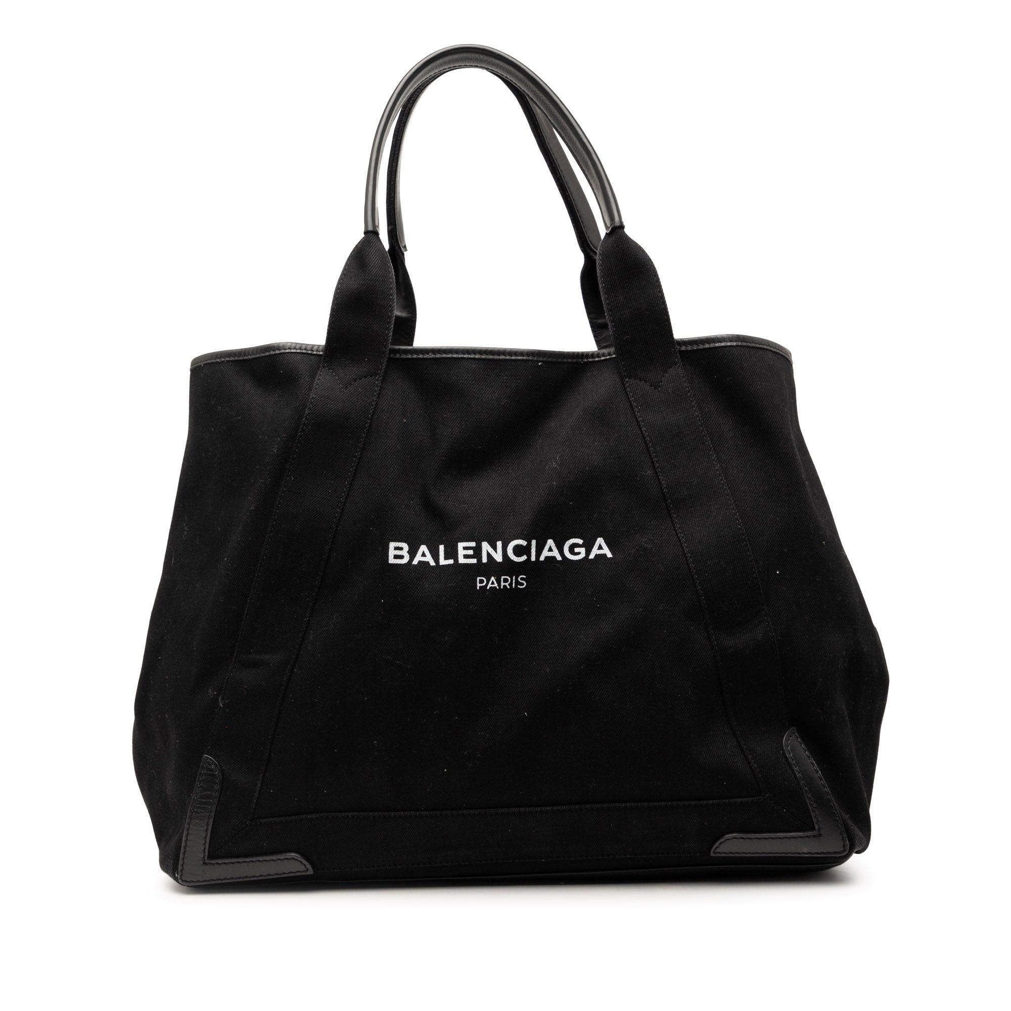 Balenciaga Denim Navy Cabas Tote M Size ONE SIZE - 1 Thumbnail