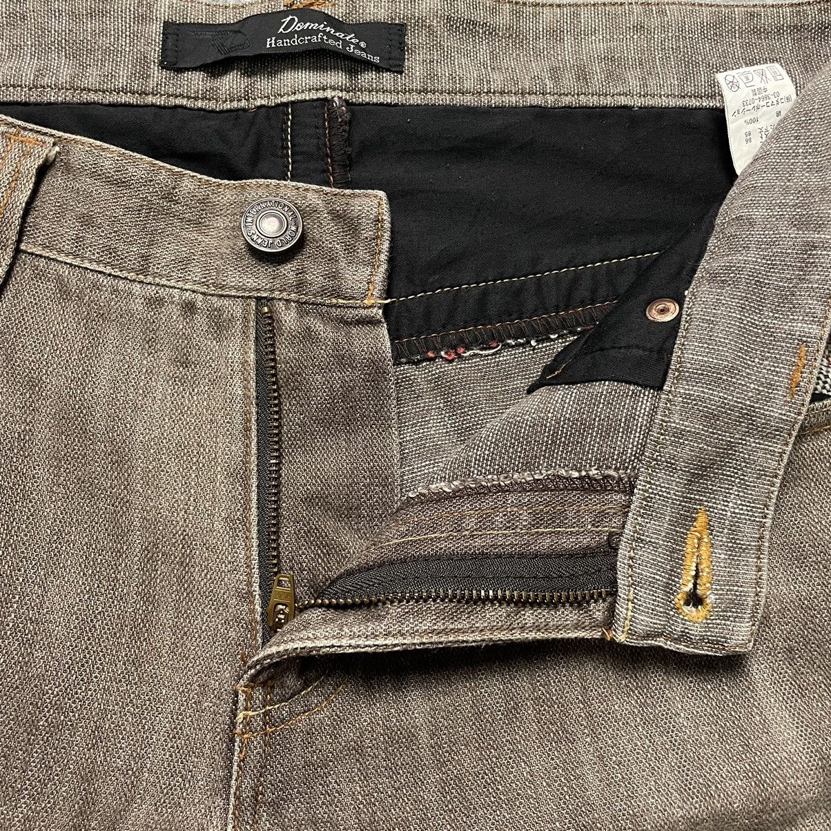 If Six Was Nine × Japanese Brand × Le Grande Bleu (L.G.B.) 🇯🇵 DOMINATE HANDCRAFTED NATIVE SPIRAL CUT JEANS Size US 34 / EU 50 - 18 Thumbnail