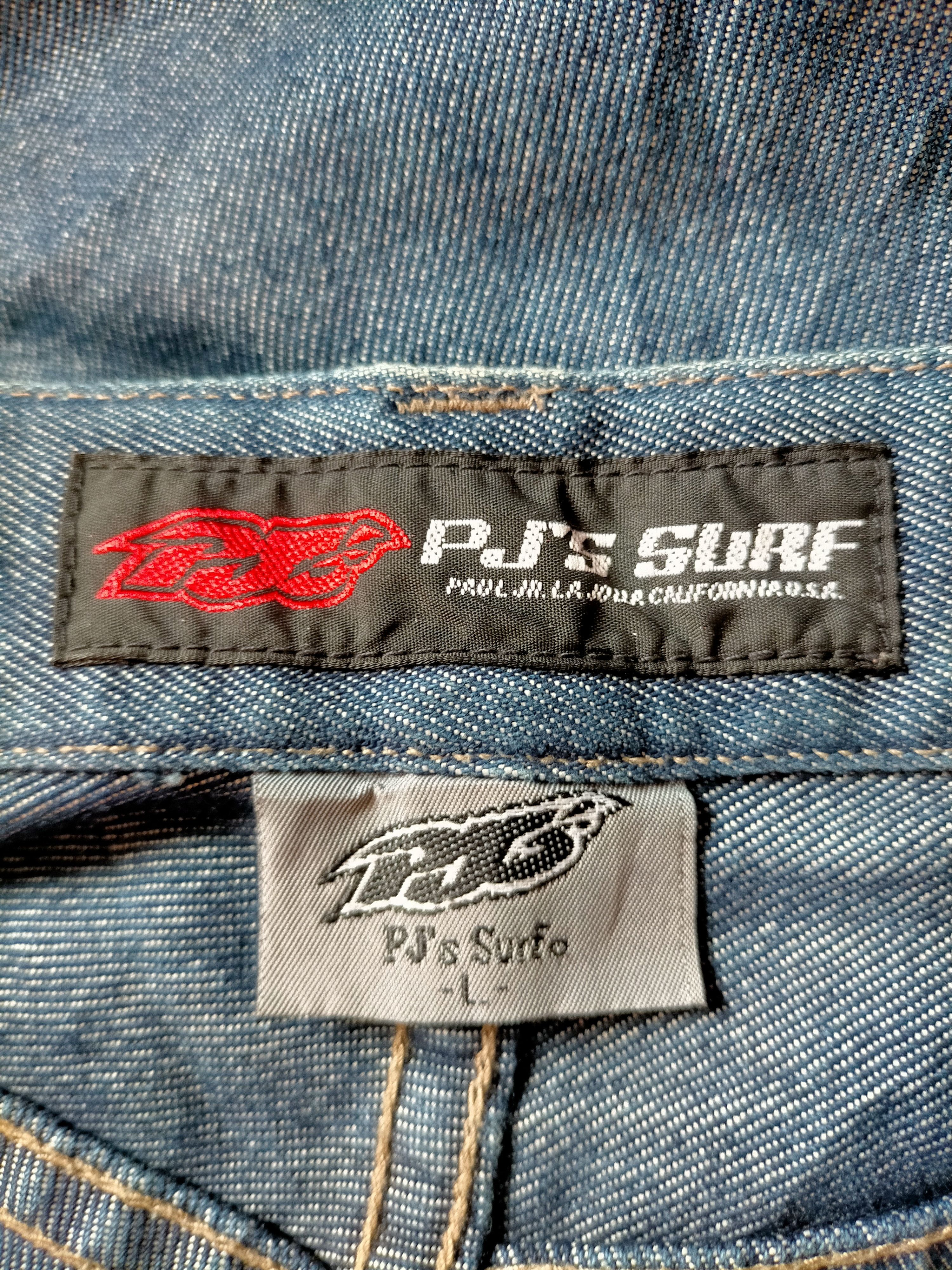 JNCO × Japanese Brand Pjs Surf Baggy Hip Hop Style Denim Size US 32 / EU 48 - 25 Thumbnail
