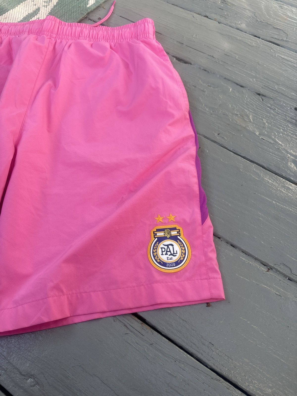 Palace Palace Pen Pals Shorts Rosa Size US 31 - 3 Thumbnail