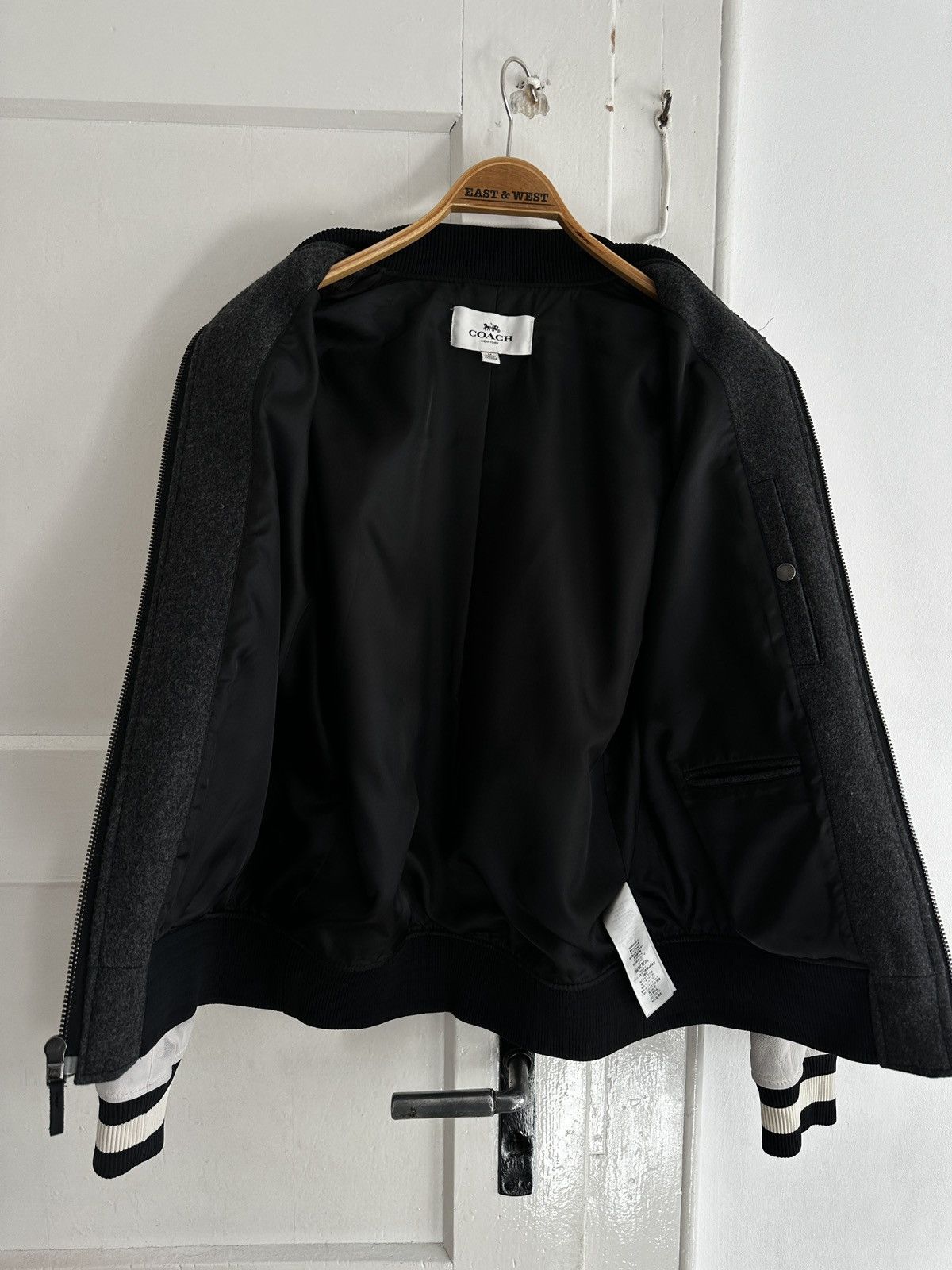 Coach Coach x New York x jacket x luxury x leather x wool Size US M / EU 48-50 / 2 - 7 Thumbnail