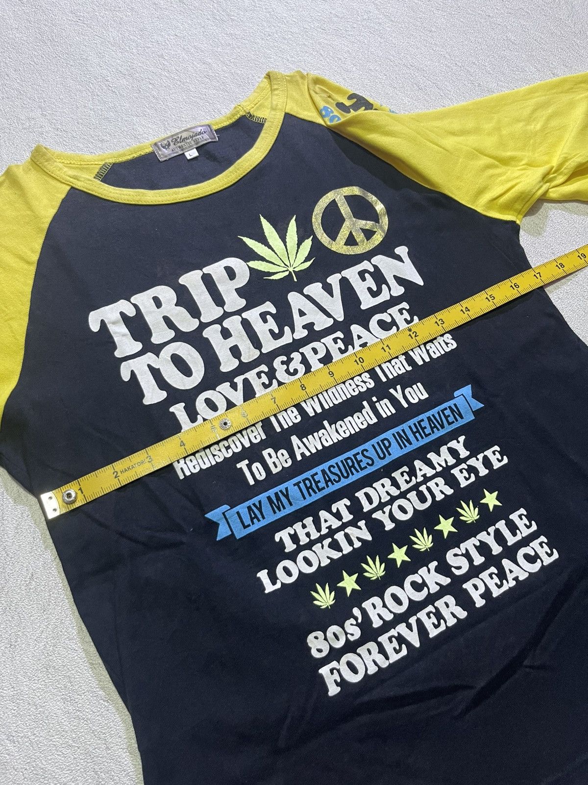If Six Was Nine Y2K TRIP TO HEAVEN long sleeve tshirt two color style Size US M / EU 48-50 / 2 - 11 Thumbnail
