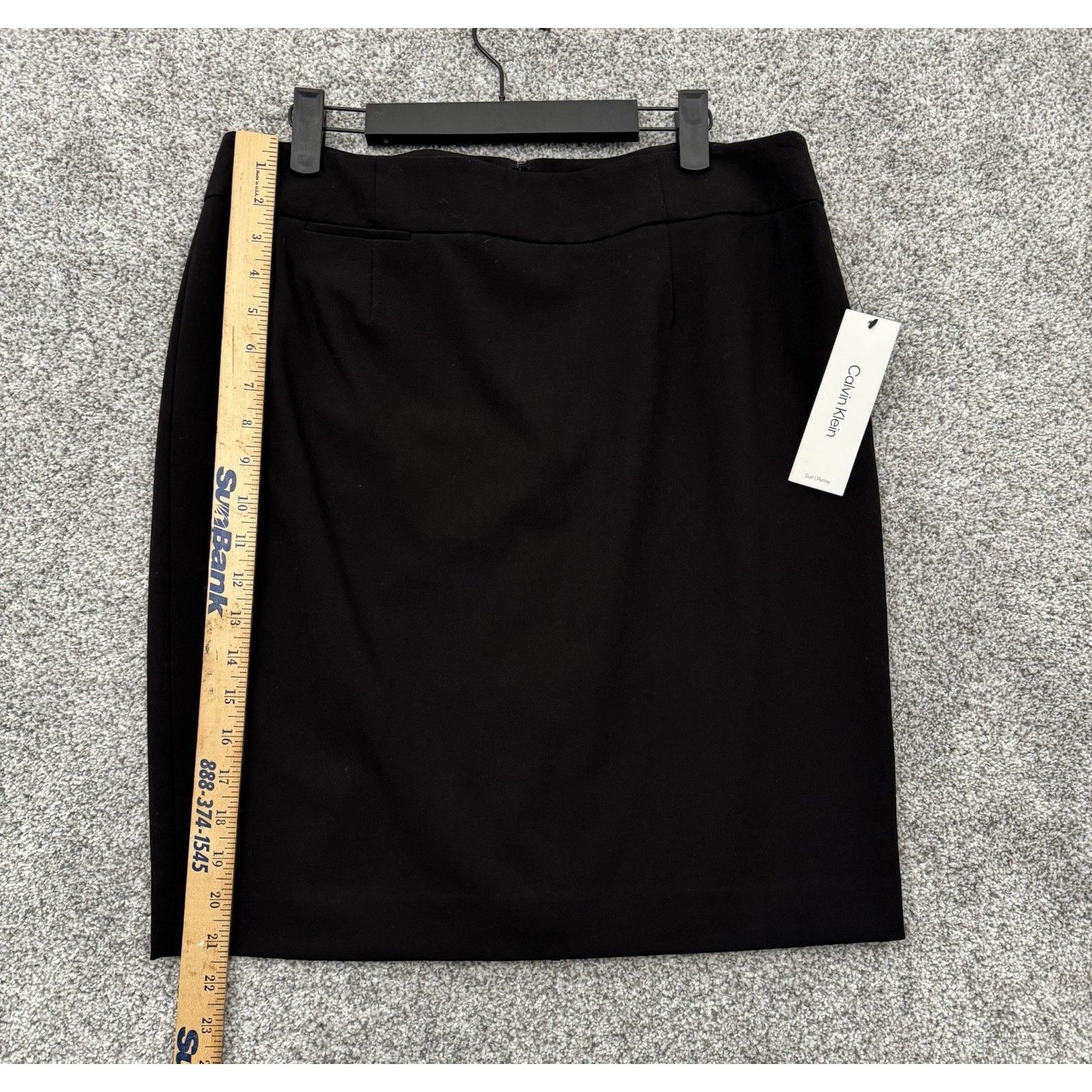 Calvin Klein Calvin Klein Suit Skirt 12 Petite Classic Fit Lux Corporate Size 34" / US 12 / IT 48 - 2 Thumbnail