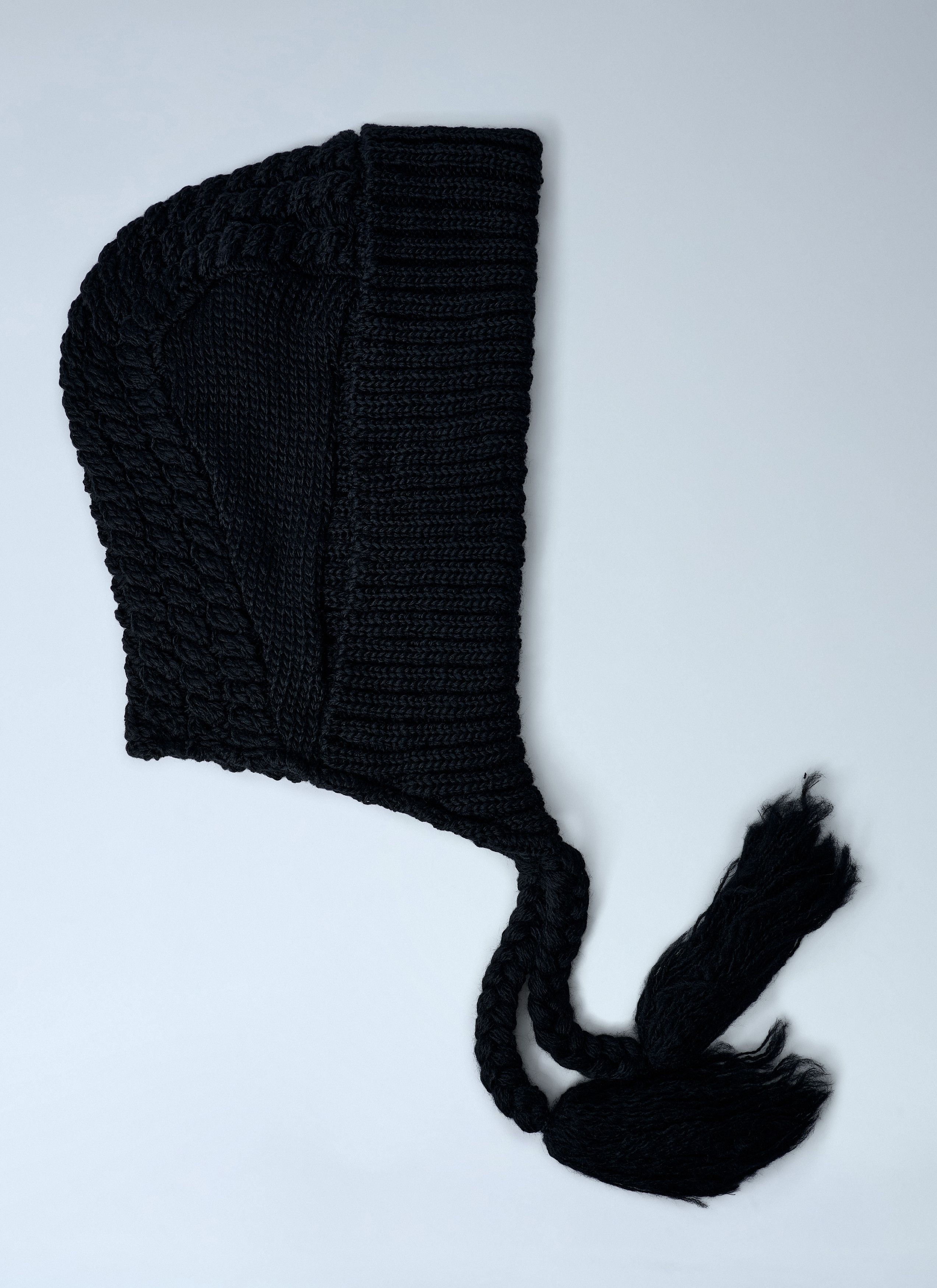 Yohji Yamamoto Aran Hooded Hat Size ONE SIZE - 1 Thumbnail