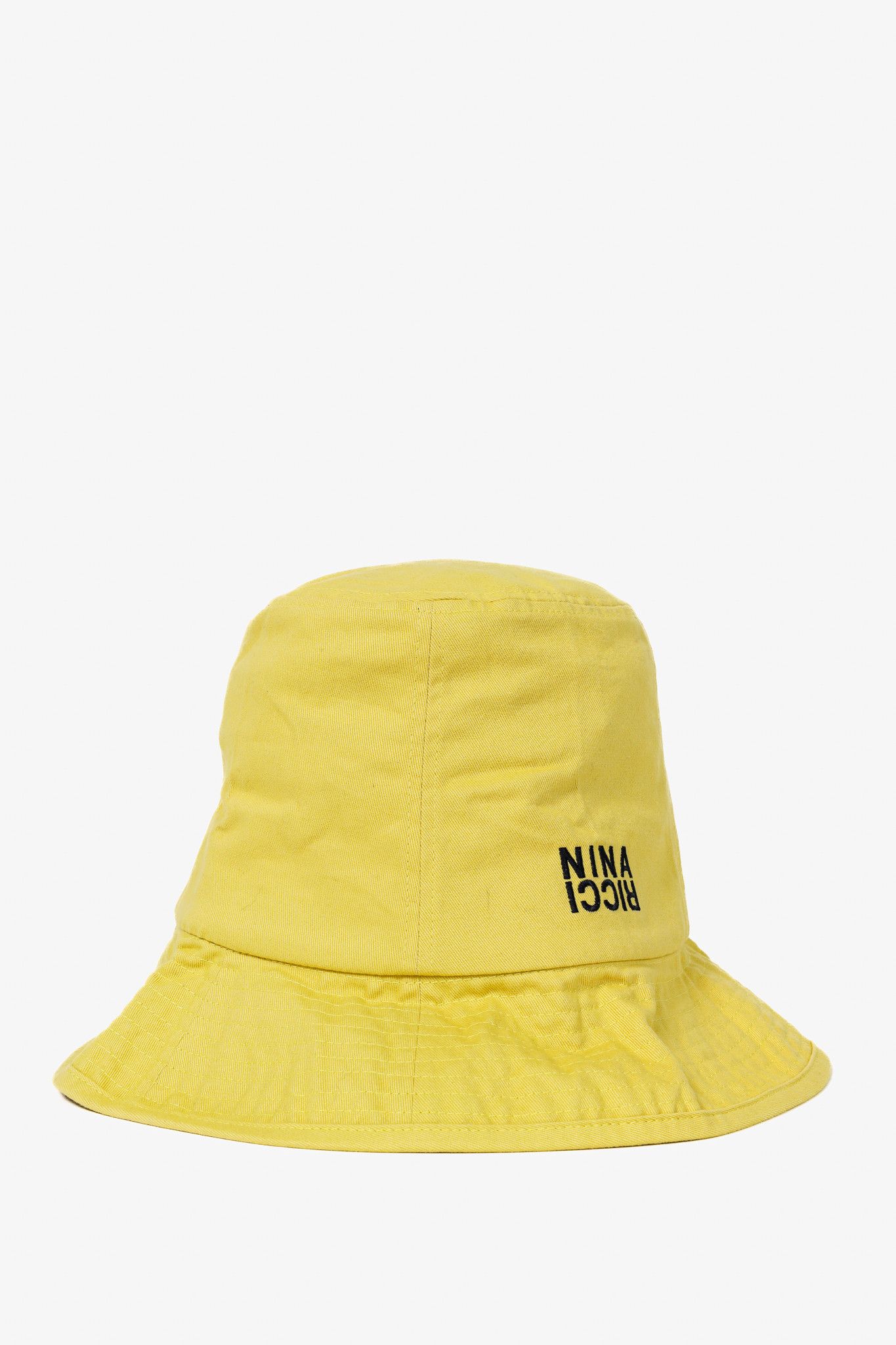 Nina Ricci Nina Ricci "Lime & Navy" Logo-Embroidered Tall Bucket Hat Size ONE SIZE - 1 Thumbnail