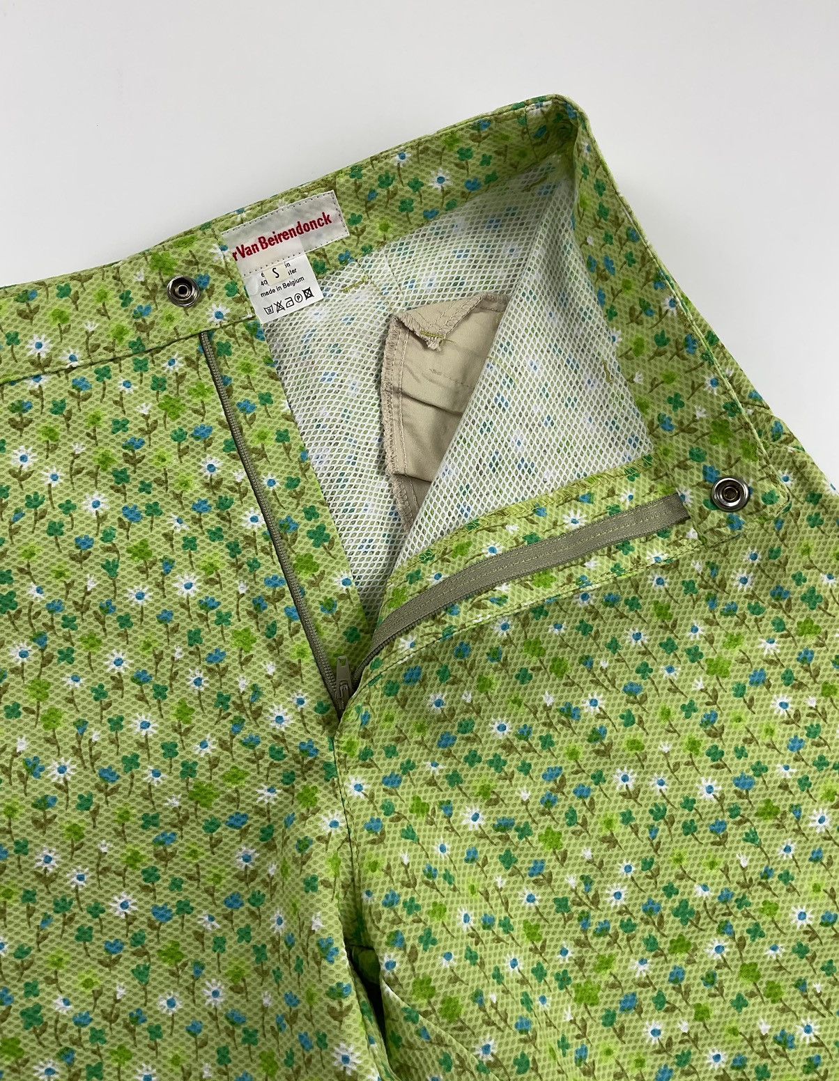 Walter Van Beirendonck Floral Pants
