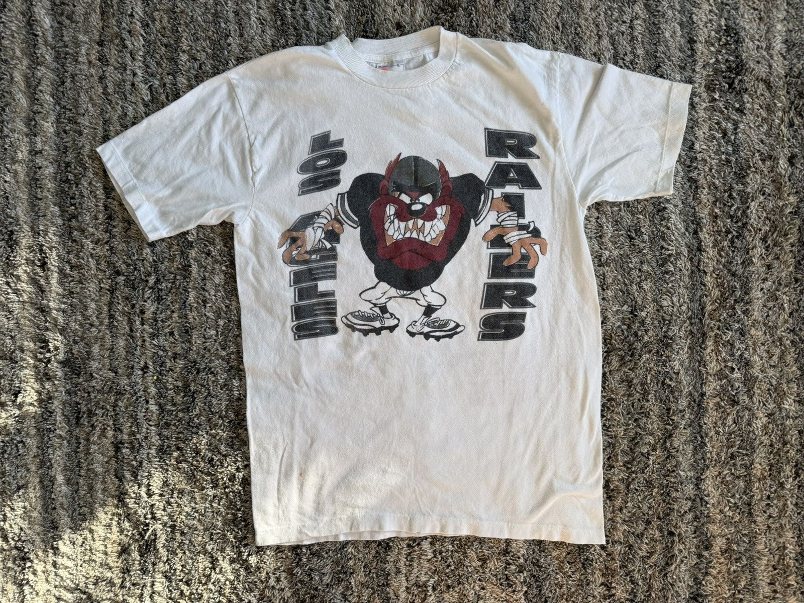 Other Vtg 90s LA Raiders LOONEY TUNES Bootleg Shirt L Grail Size US L / EU 52-54 / 3 - 1 Thumbnail