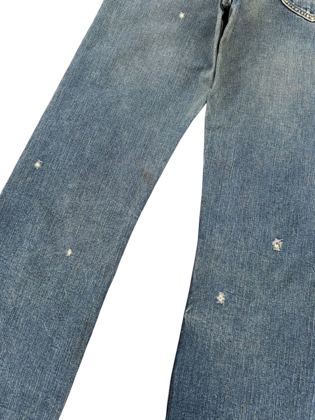 Kapital VINTAGE LEE HALF SELVEDGE JAPANESE DISTRESSED DENIM JEANS Size US 29 - 13 Thumbnail