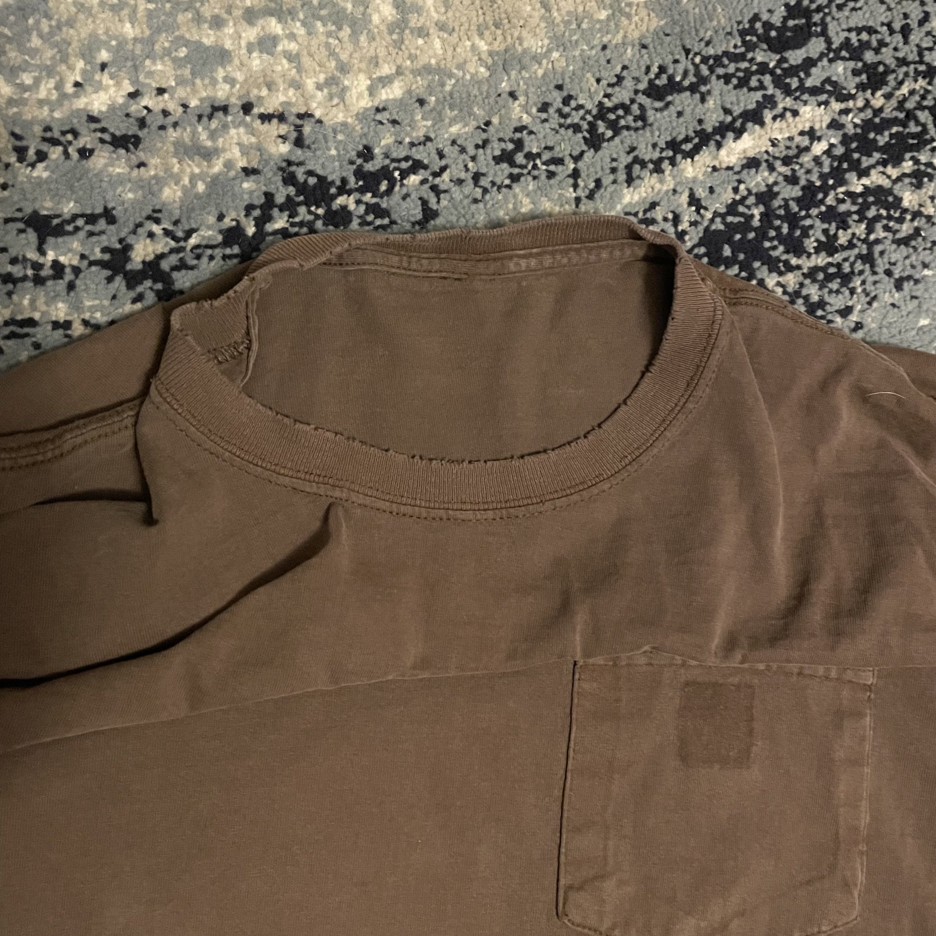 Carhartt Distressed Carhartt Long Sleeve Shirt Brown Large Y2K Size US L / EU 52-54 / 3 - 6 Thumbnail