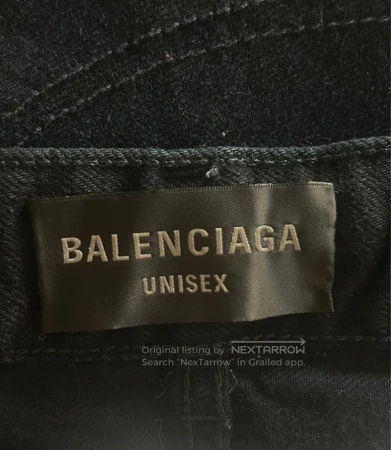 Balenciaga Balenciaga 24FW Tie-Dye Denim Shorts. Size US 27 - 3 Thumbnail