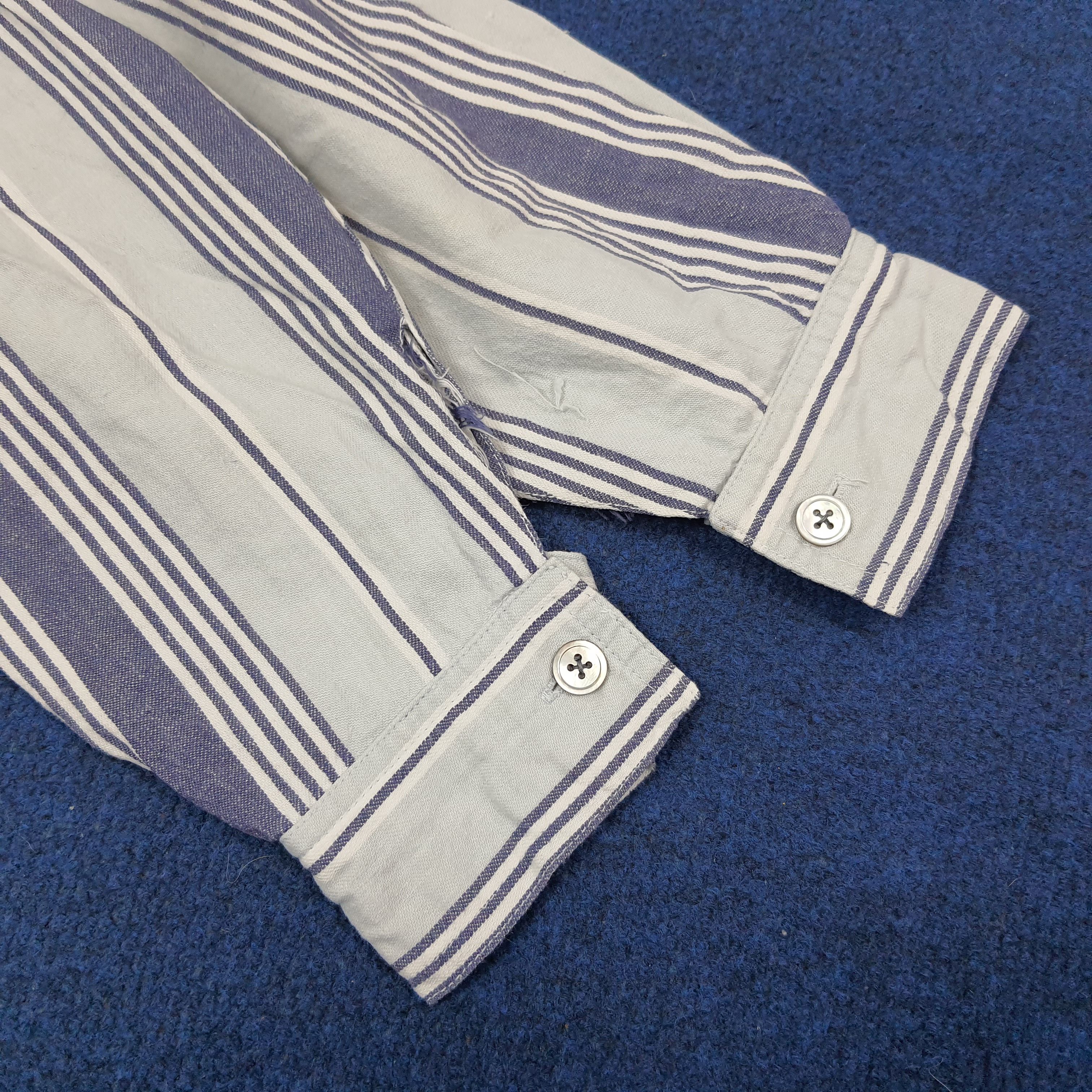 Comme des Garcons Vintage 90s Comme des Garçons Striped Shirt Dress C268N5 Size US M / EU 48-50 / 2 - 5 Thumbnail