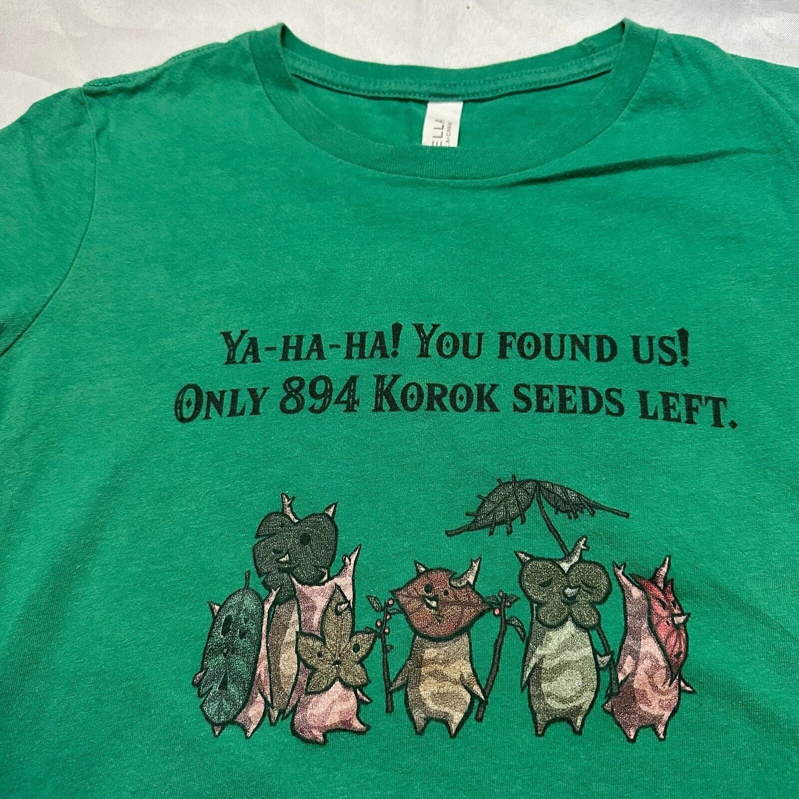 Bell The Legend of Zelda T Shirt Cute Korok Link Nintendo fairy Size S / US 4 / IT 40 - 1 Thumbnail