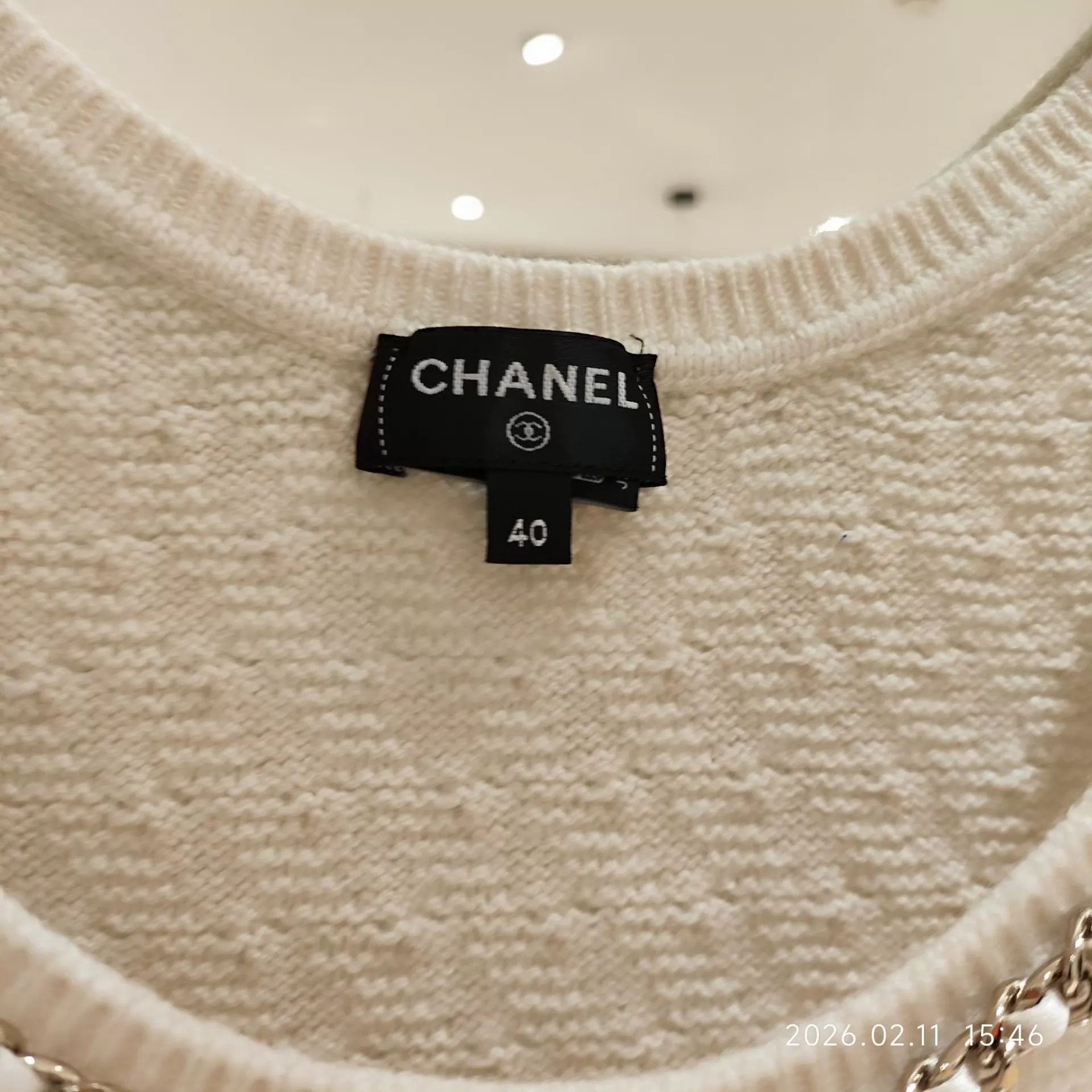 Chanel Chanel 23B CC Chain Dress EU40 97 New Size M / US 6-8 / IT 42-44 - 2 Thumbnail
