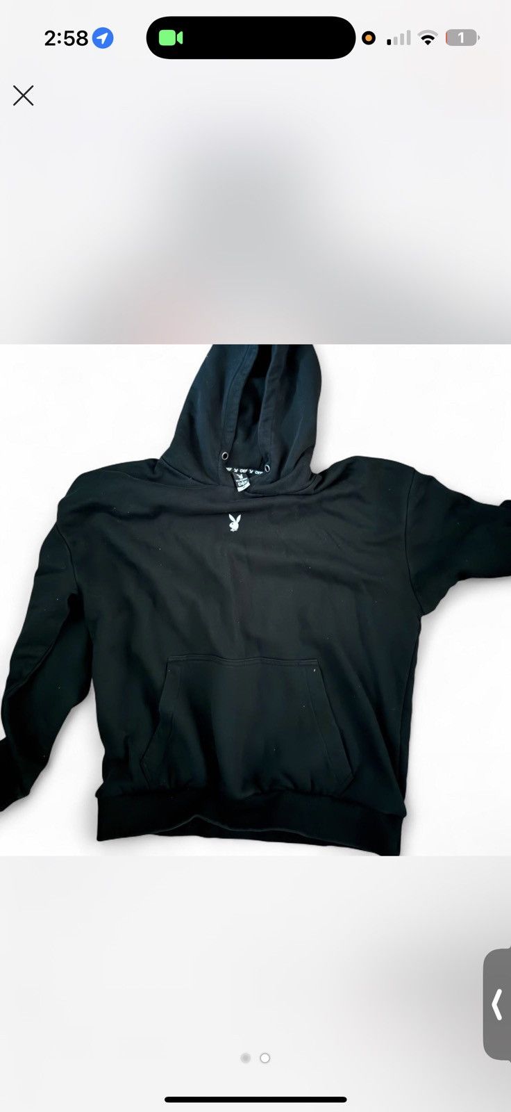 Playboy Vintage playboy hoodie Size US M / EU 48-50 / 2 - 2 Thumbnail