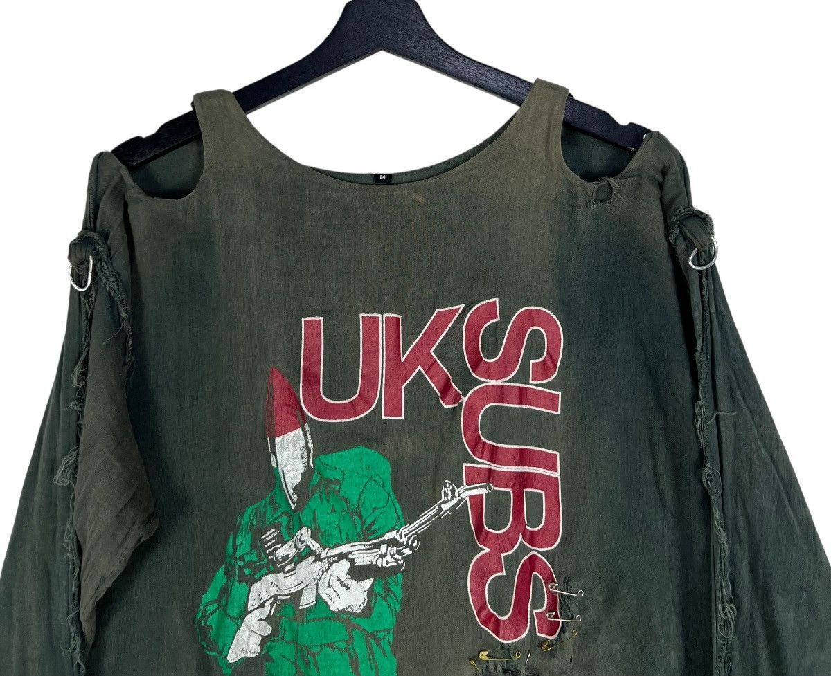 Seditionaries × Vintage Vintage Distressed UK Subs Warhead Punk Muslin Shirt Size US M / EU 48-50 / 2 - 4 Thumbnail