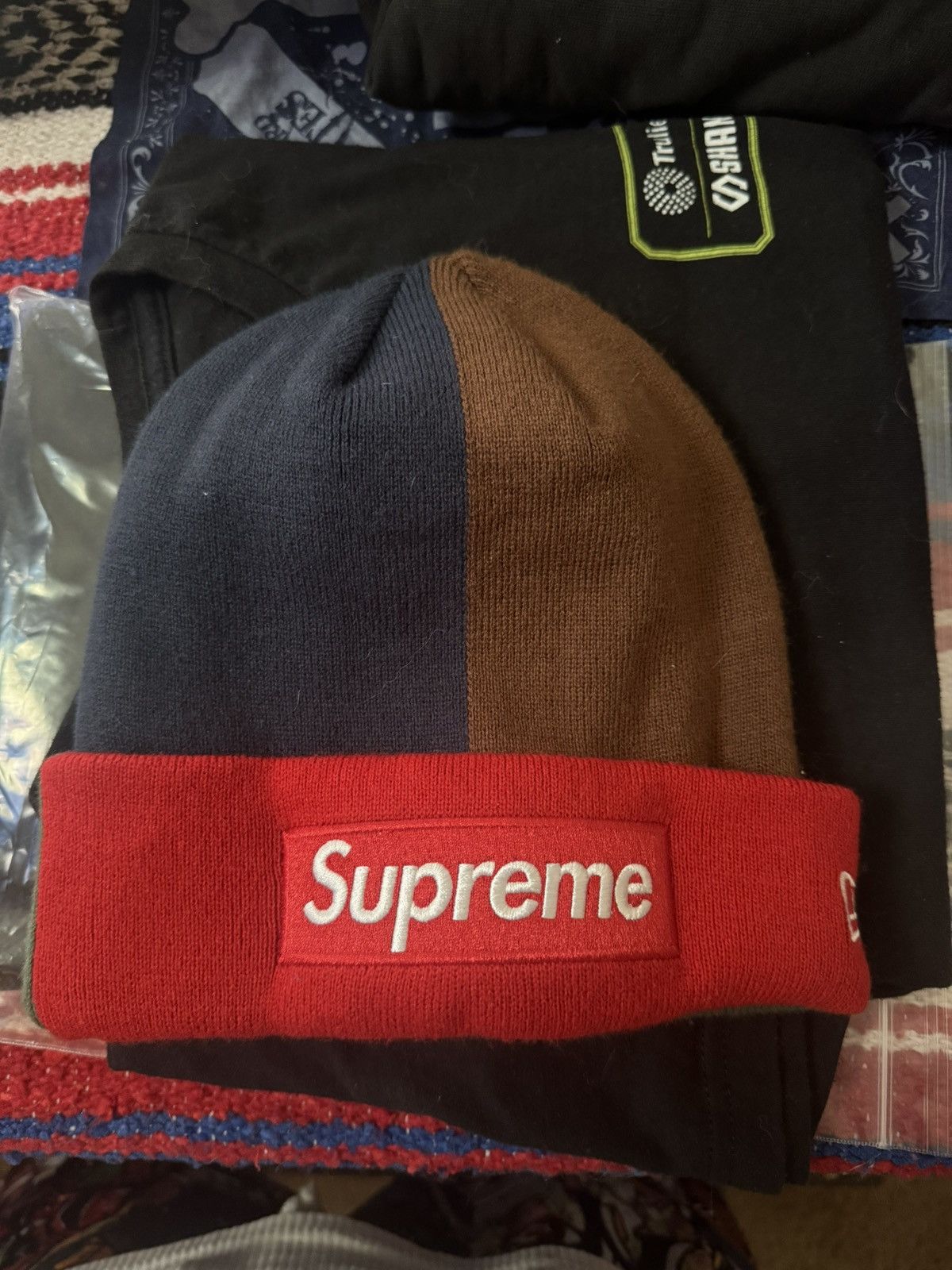 Supreme New Era Box Logo Beanie (FW24) Multicolor - FW24 - US