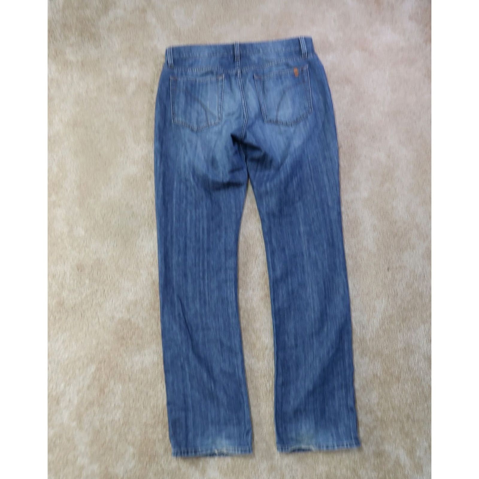 Vintage Joes Jeans Mens 33x34 Blue Straight Leg Denim Jeans Size US 33 - 7 Thumbnail