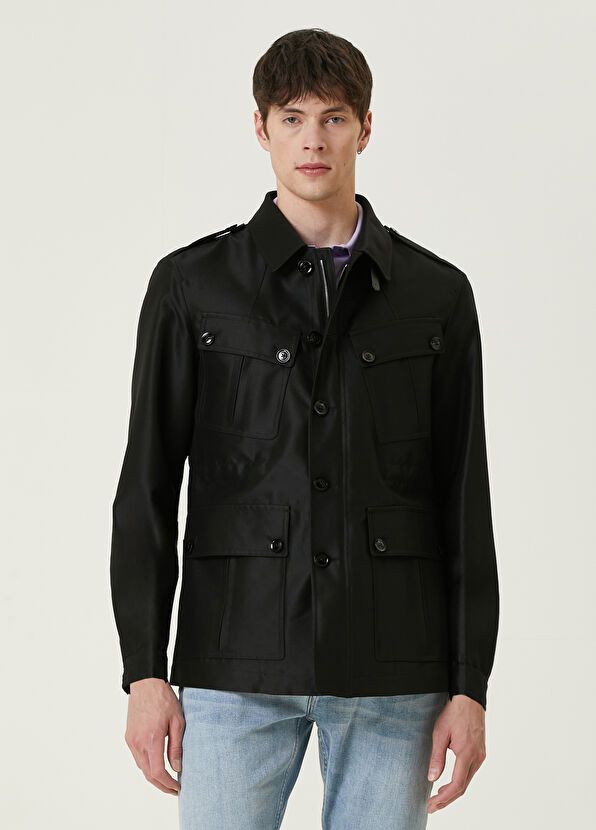 Tom Ford o1w1db10225 OJM011 Coat in Black Size US L / EU 52-54 / 3 - 1 Thumbnail