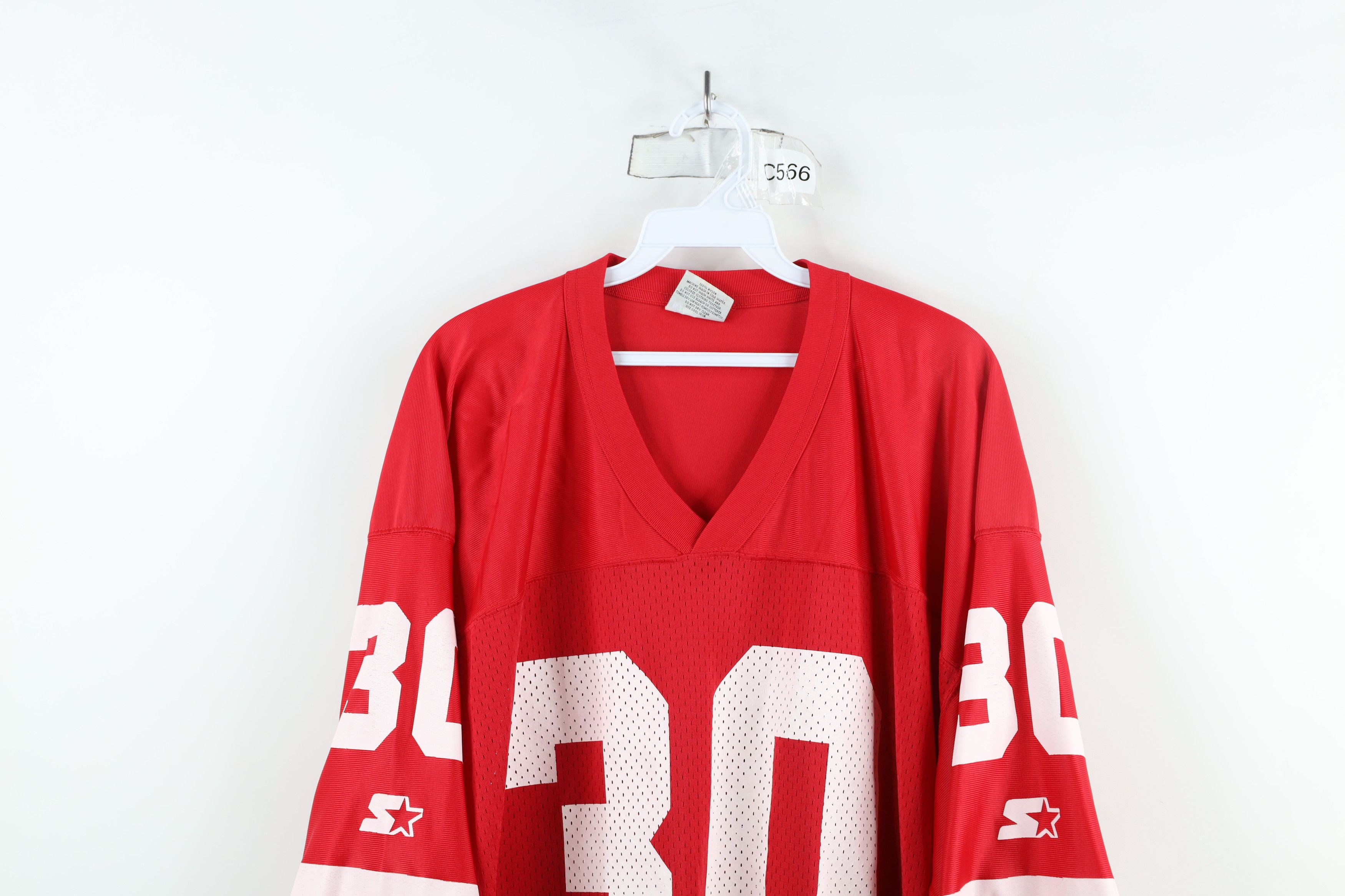 Starter × Vintage Vintage 90s Starter Ohio State University Jersey #30 Size US XL / EU 56 / 4 - 2 Thumbnail