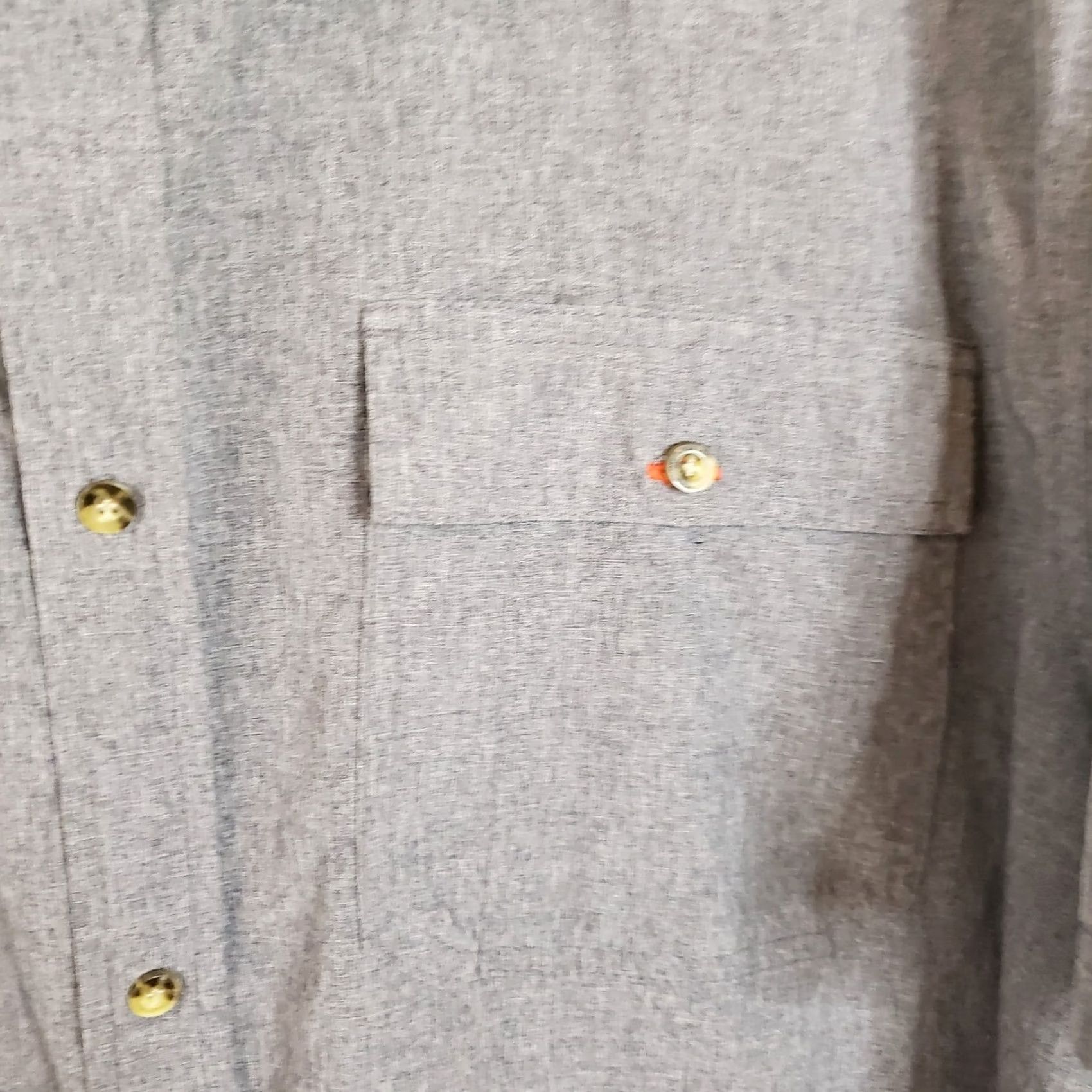 Avalanche Avalanche Men's Button-Up Shirt Short Sleeve Gray 2XL Quick Dry Polyester Spandex Modern Casual Workwear Shirt Ladies? Size US XXL / EU 58 / 5 - 4 Thumbnail